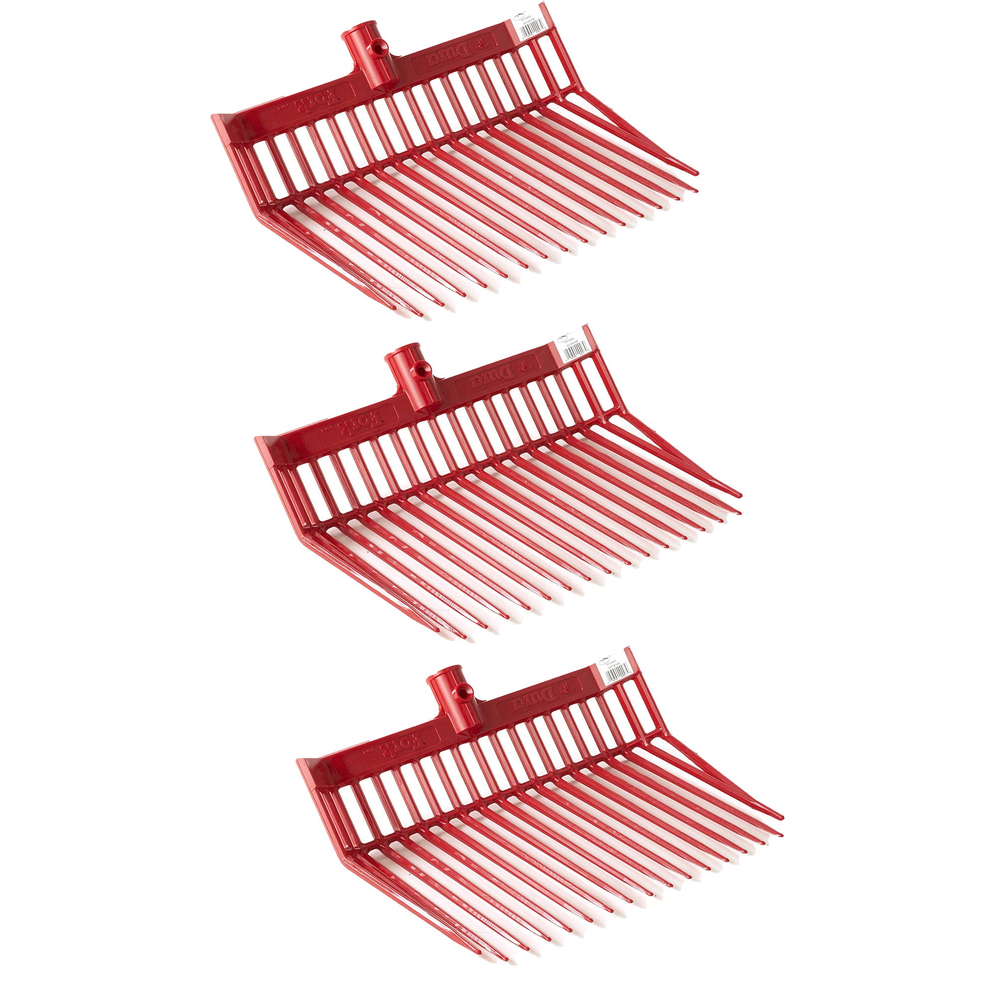 Little Giant Polycarbonate Pitchfork Replacement Head w/ Angled Tines (3 Pack) - VMInnovations