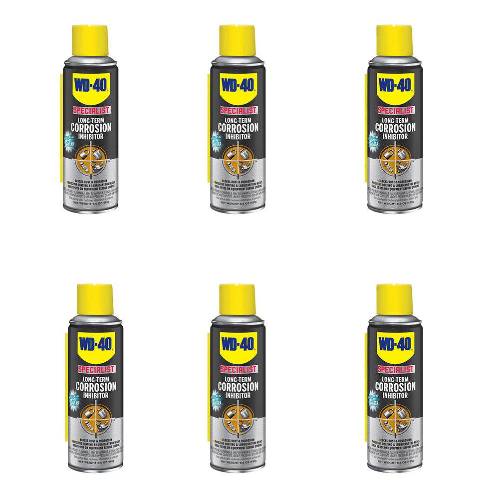 WD-40 Specialist 6.5 Oz Long Term Anti Rust Corrosion Inhibitor Spray (6 Pack)