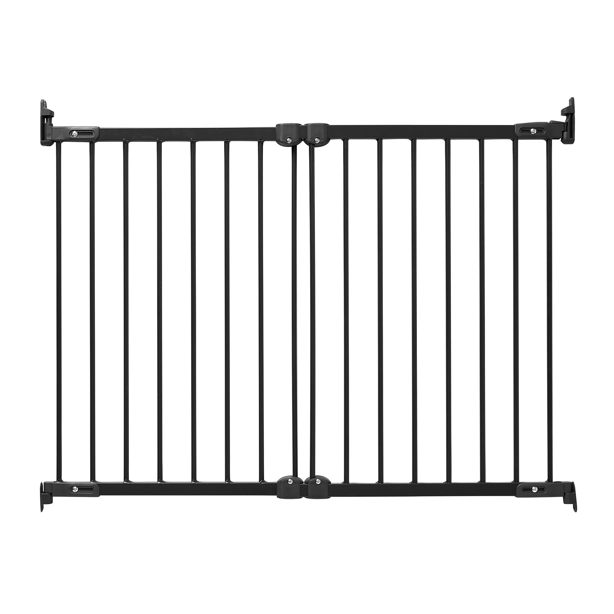 Scandinavian Pet FlexiFit Metal 42 Inch Wall Mount Safety Gate, Black (Open Box) - VMInnovations