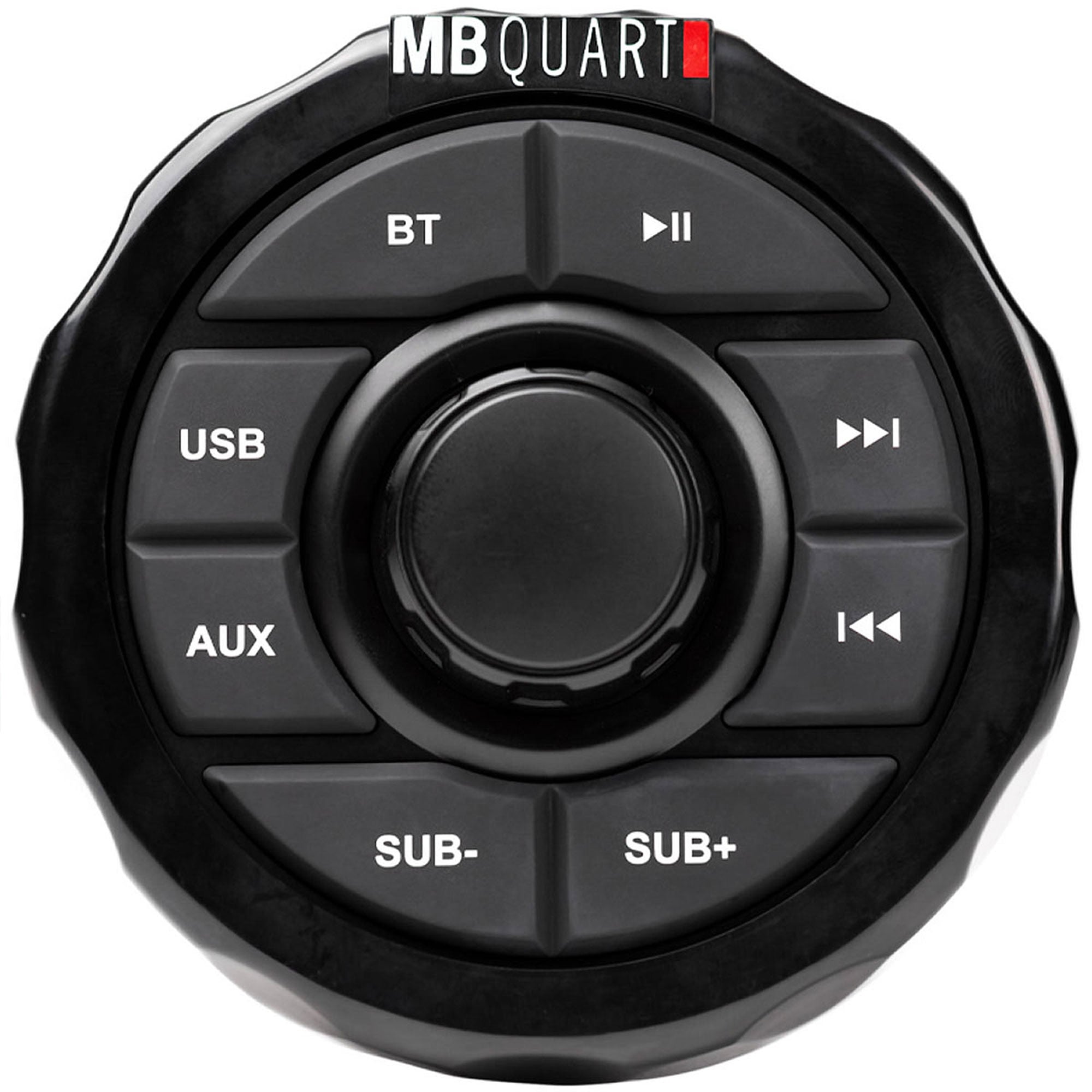 MB Quart UNI6.1R Rugged 160 Watt Universal UTV Tuned Audio Speaker System, Black