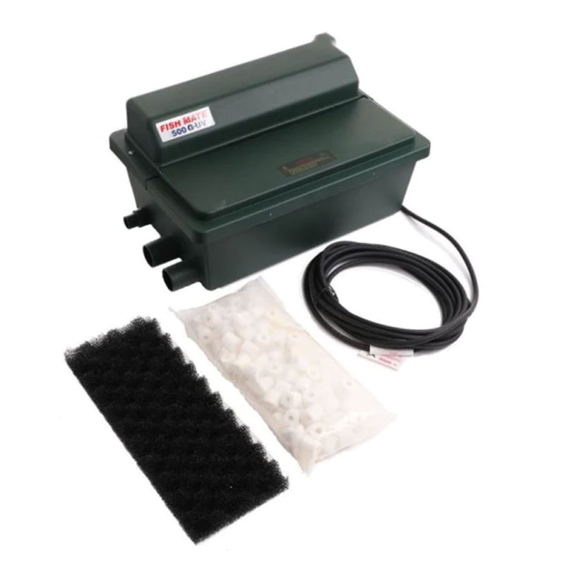 Fish Mate 500 GUV Pond UV and Biological Filter with 125 to 500 Gallon Volume