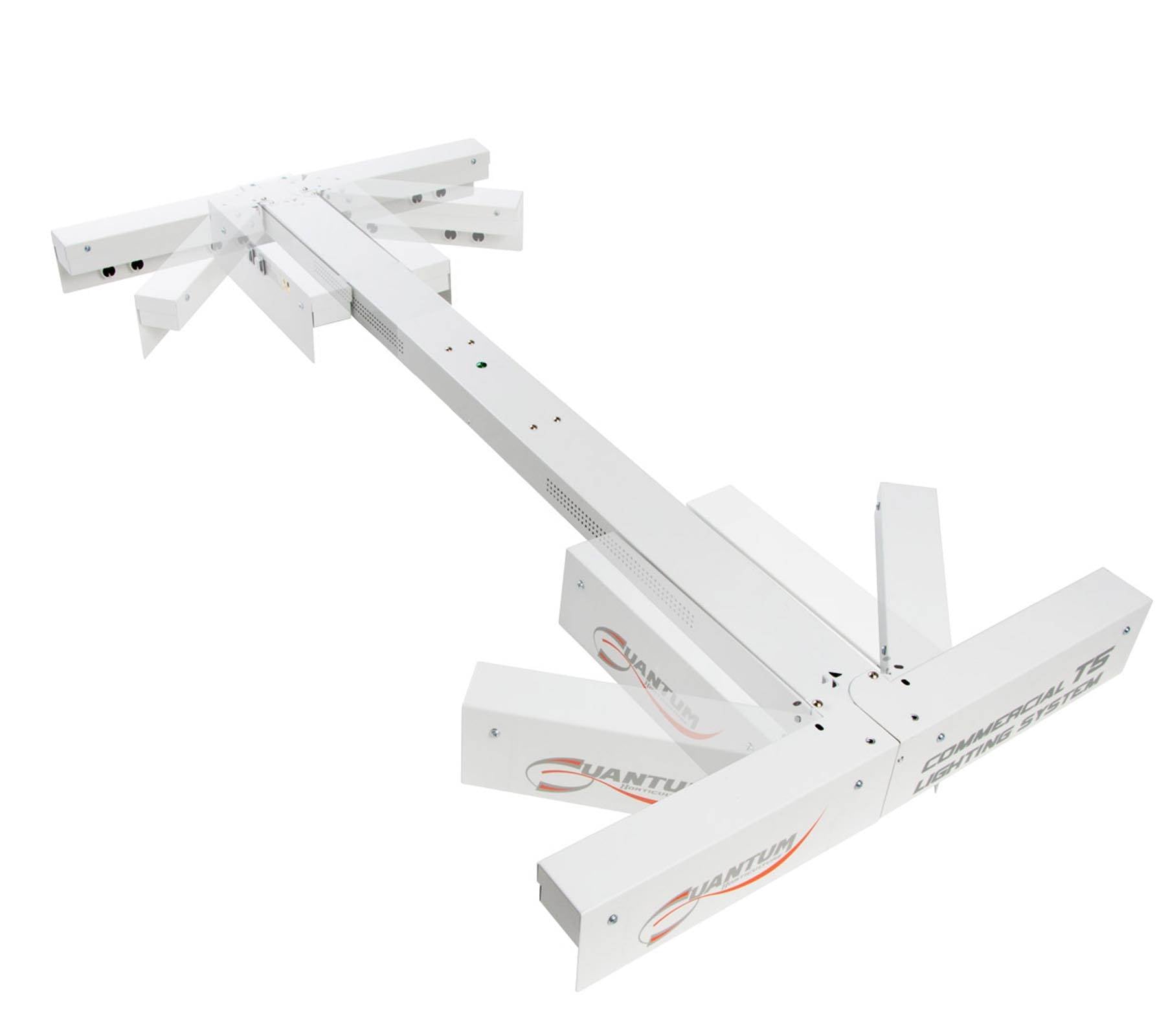 QUANTUM Bad Boy 4FT 8 Lamp 432W Fluorescent Grow Light Fixture - Damaged