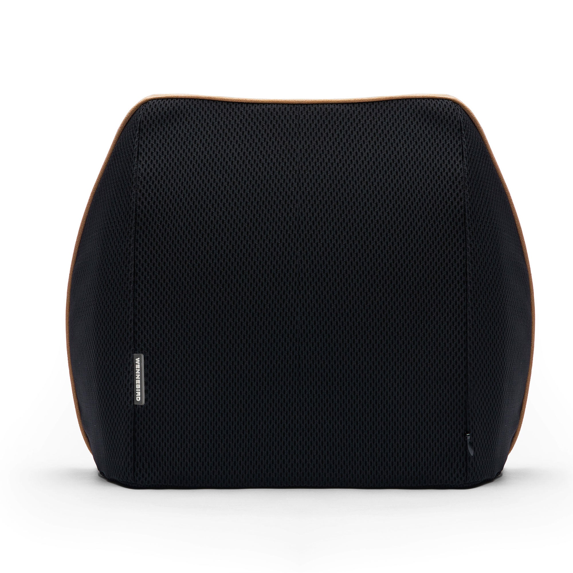 WENNEBIRD Model Q Lumbar Memory Foam Support Pillow to Improve Posture, Beige - VMInnovations