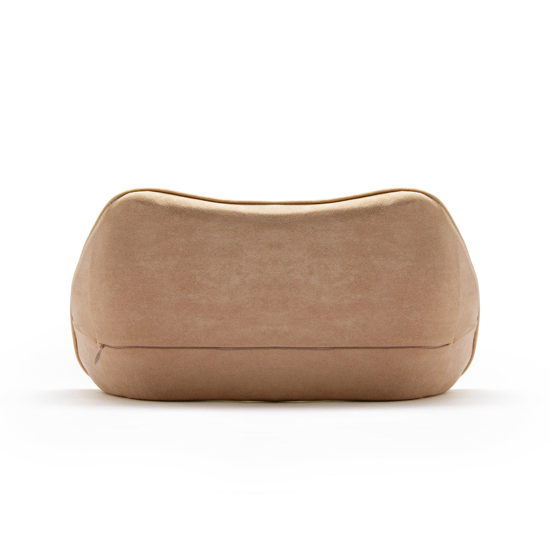 WENNEBIRD Model B Lumbar Memory Foam Support Pillow to Improve Posture, Beige - VMInnovations