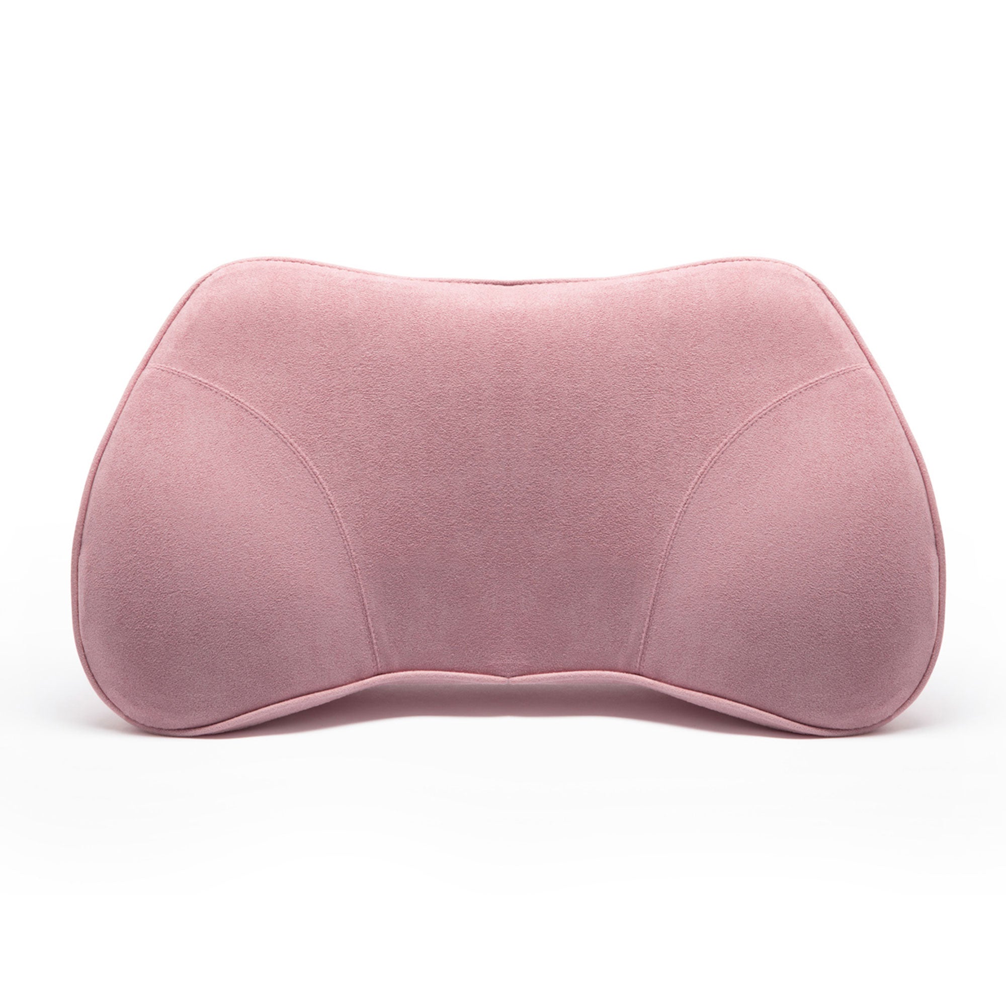 WENNEBIRD Model B Lumbar Memory Foam Support Pillow to Improve Posture, Pink
