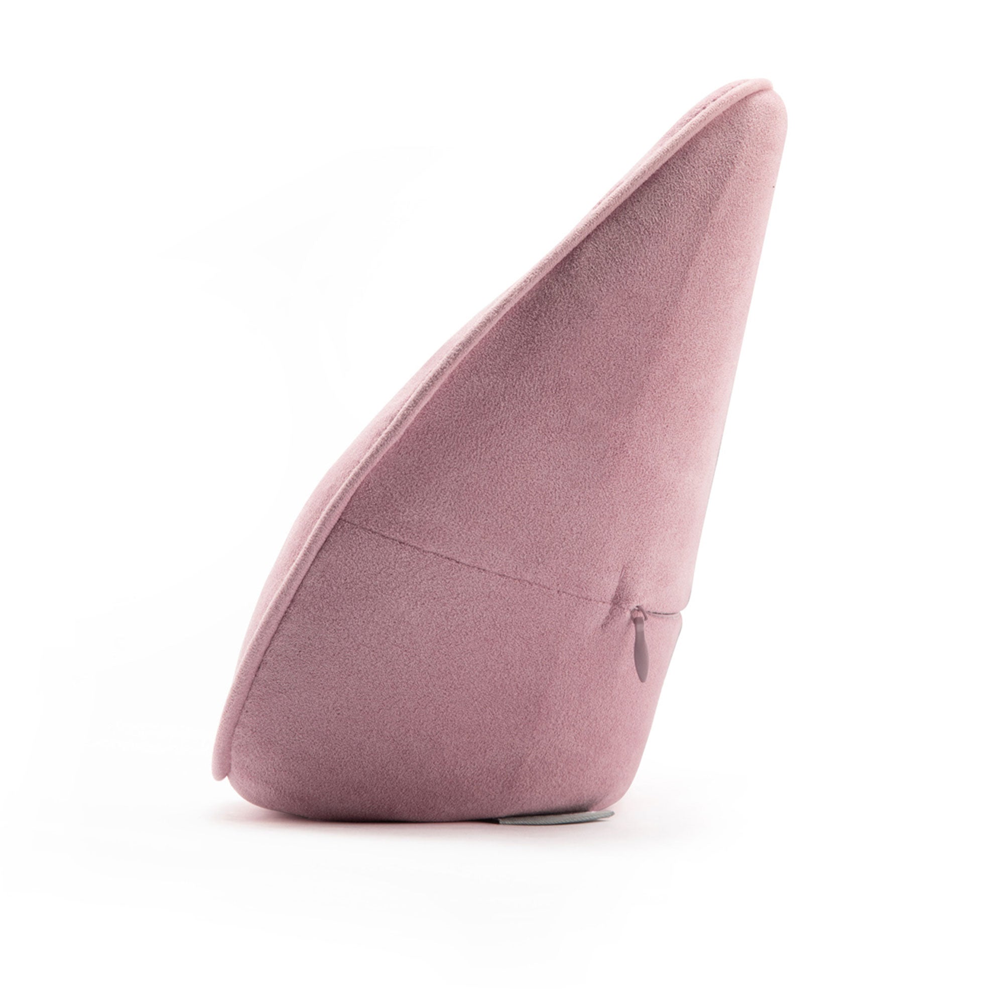 WENNEBIRD Model B Lumbar Memory Foam Support Pillow to Improve Posture, Pink