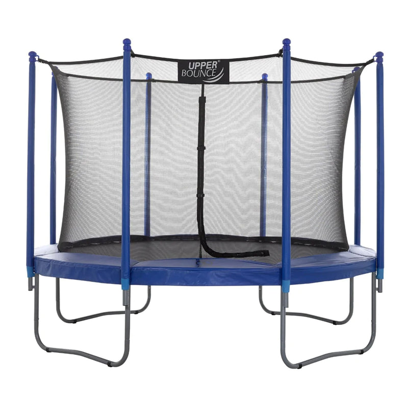 Upper Bounce 16 Foot Round Outdoor Trampoline Set with Safety Enclosure System
