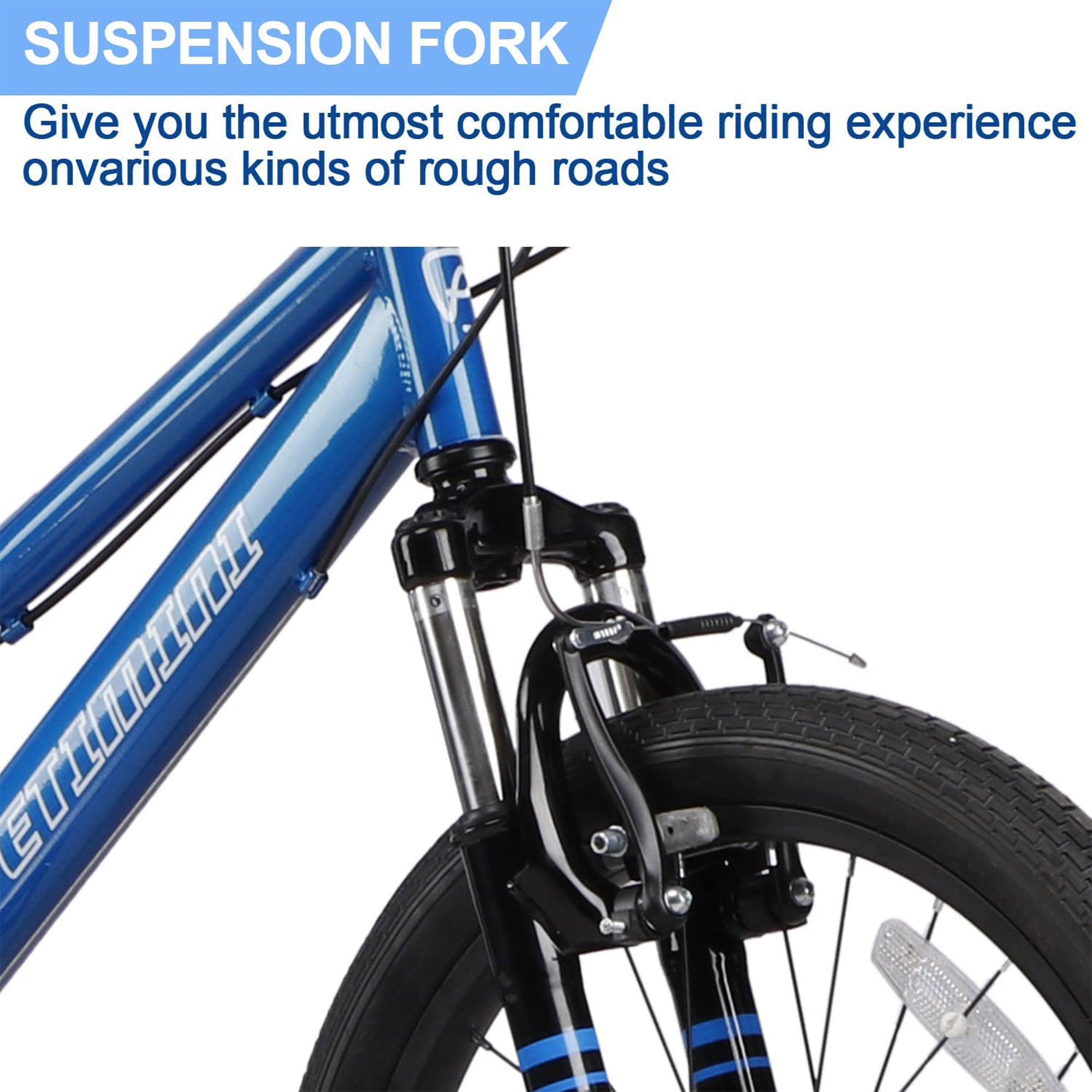 Petimini Cyclone 20" 6 Speed Kids Mountain Bike for 5-9 Year Olds, Blue (Used) - VMInnovations