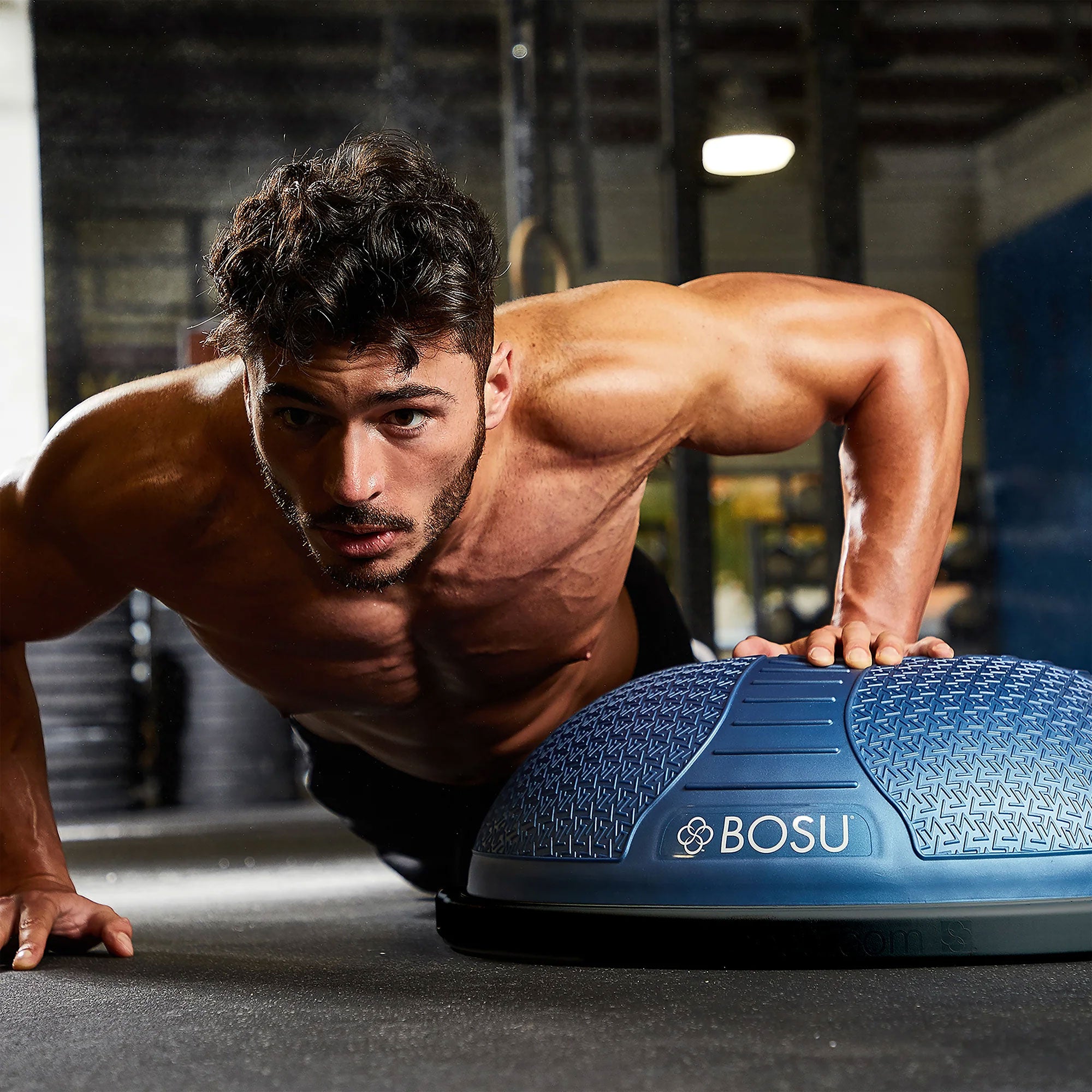 Bosu Home Balance Trainer for Strength, Flexibility, and Cardio Workouts (Used) - VMInnovations