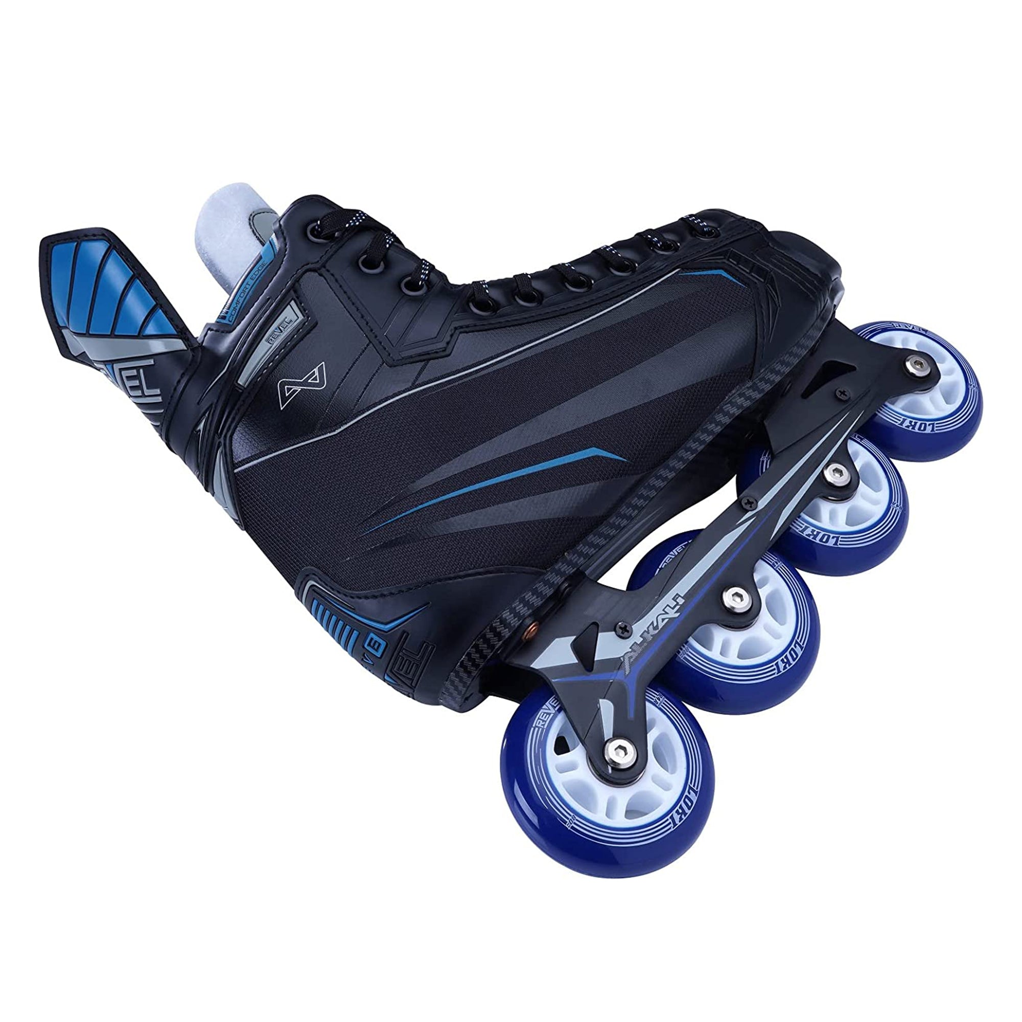 Alkali Hockey Revel 6 Adult Inline Roller Hockey Skates, Shoe Sizes 7-7.5 (Used) - VMInnovations
