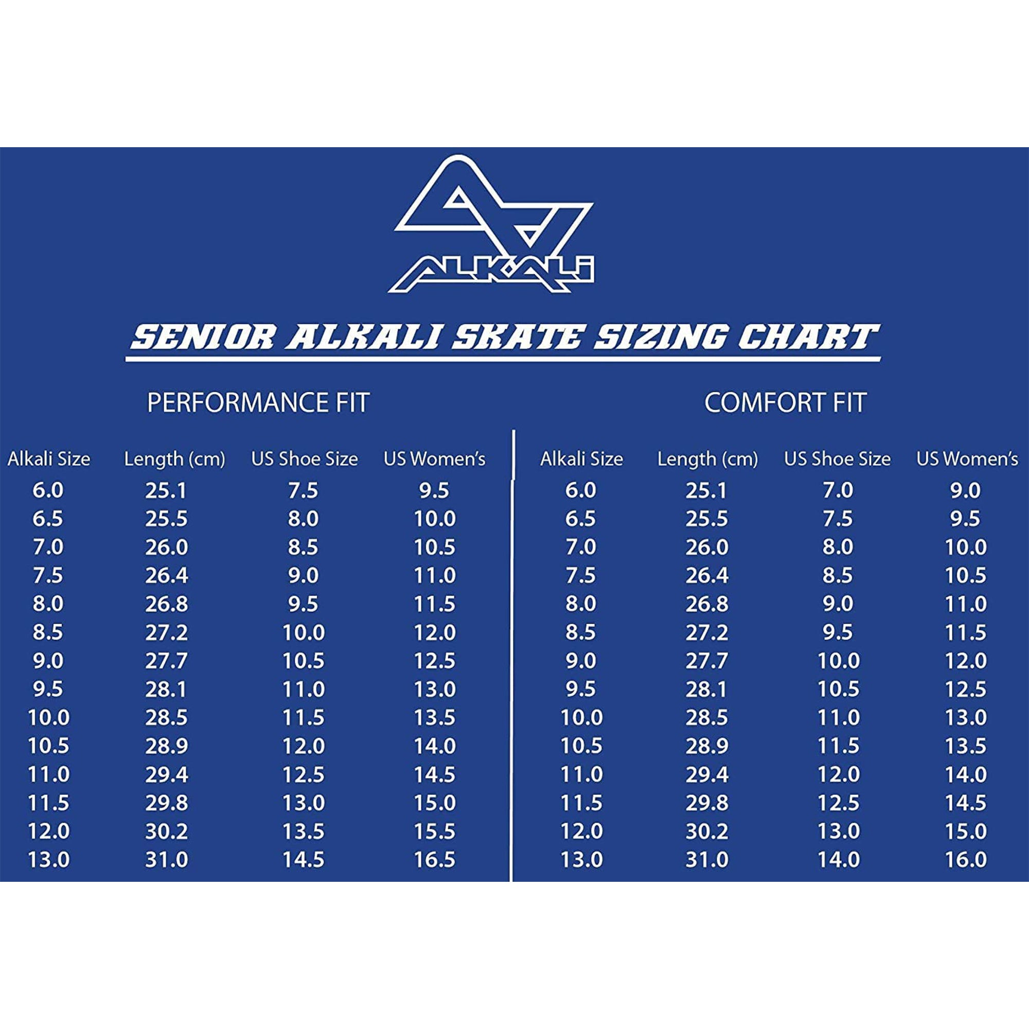Alkali Hockey Revel 6 Senior Adult Inline Roller Hockey Skates for Shoes 9-9.5 - VMInnovations