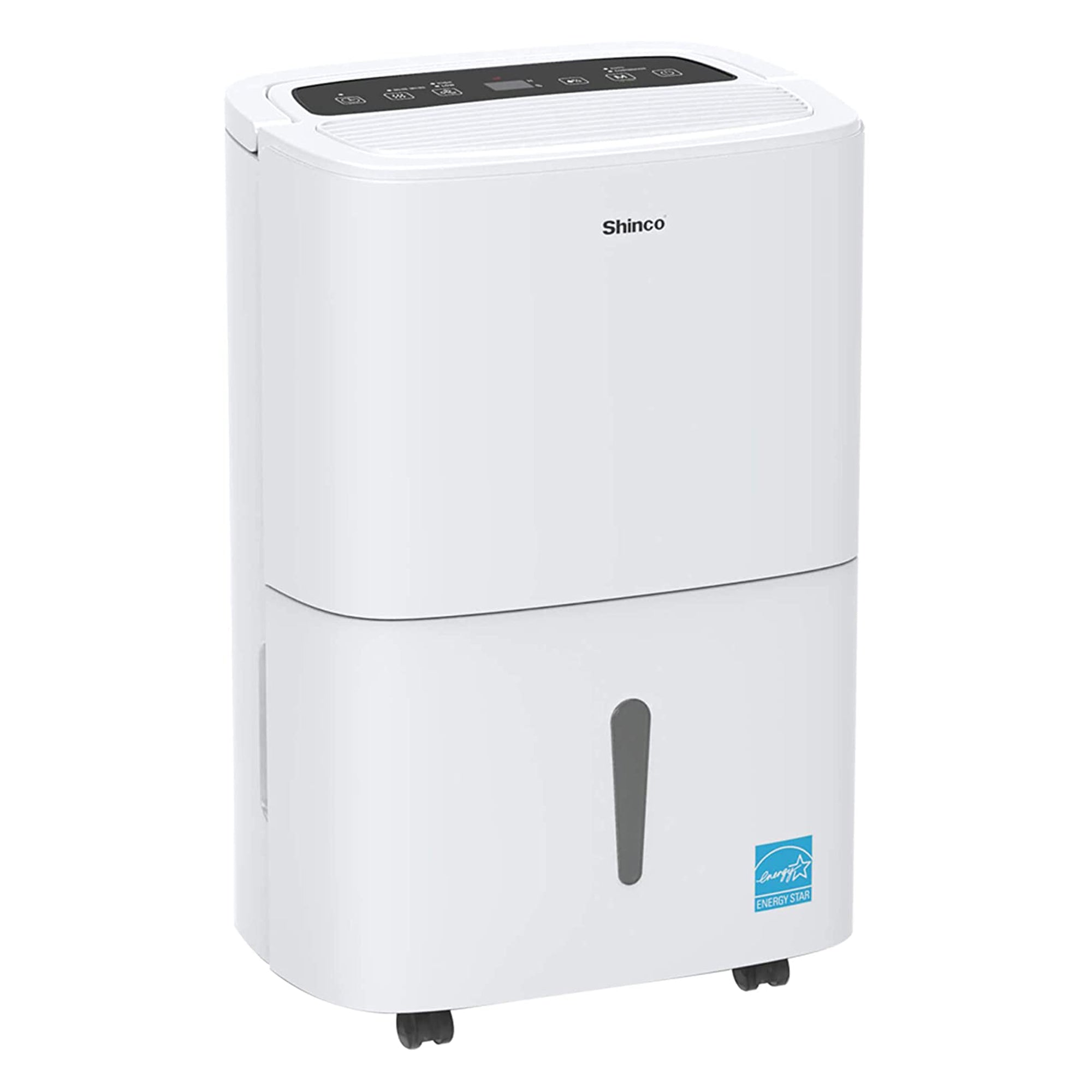 Shinco SDZ1-30P 1500 Square Feet Portable Home Dehumidifier, 30 Pints, White