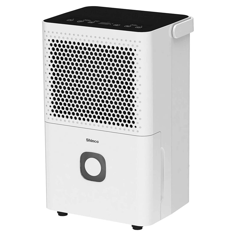 Shinco Dehumidifier w/ Lightweight Design & Quiet Operation for 1500 Sq Ft Space