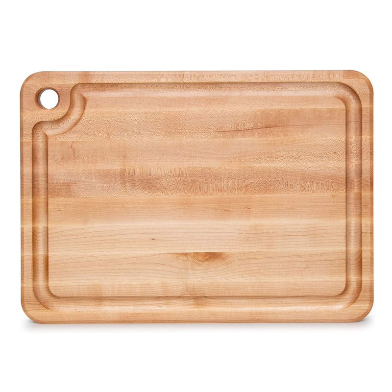 John Boos Prestige Maple Wood Edge Grain Kitchen Cutting Board,22" x 16" x 1.25"