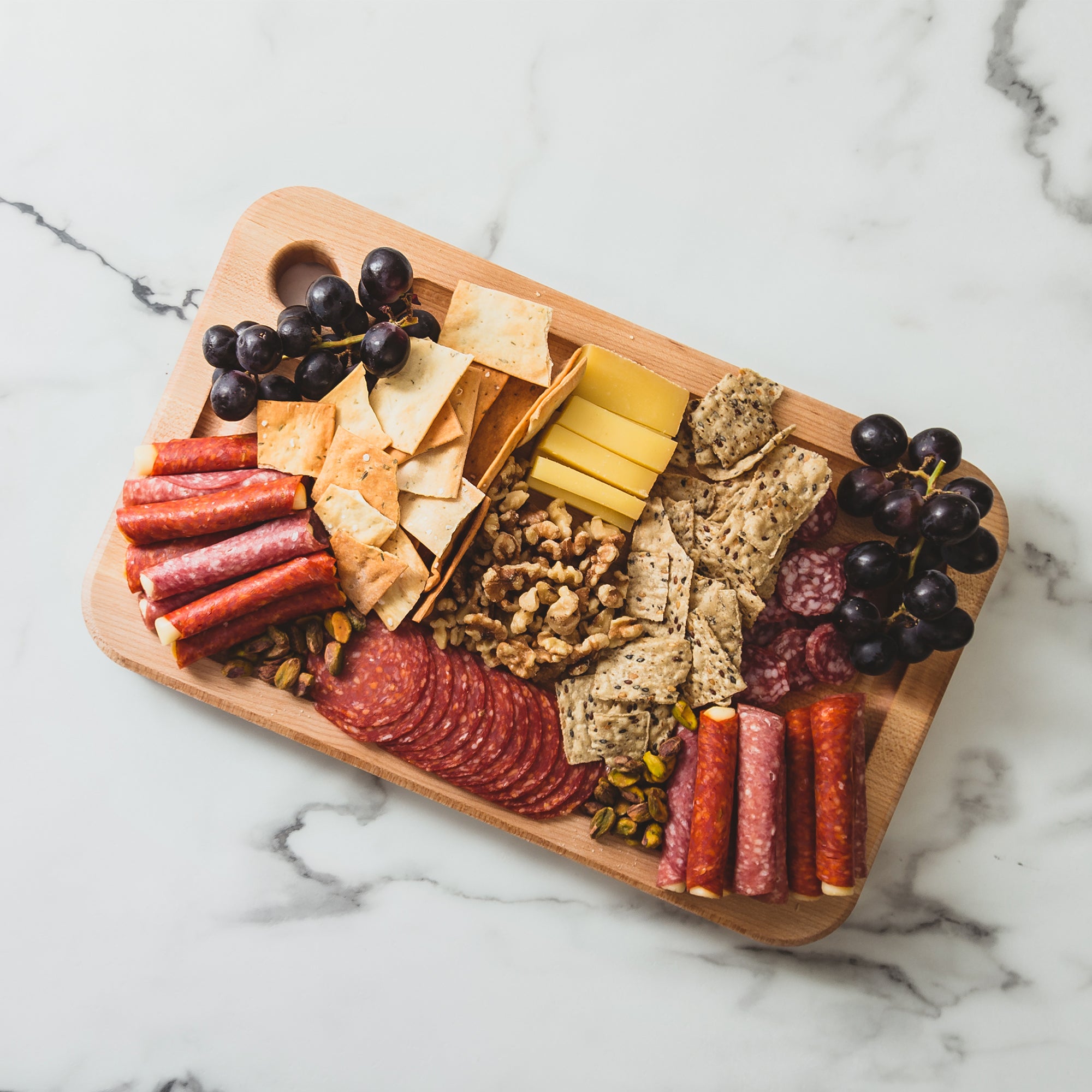 John Boos Maple Wood Edge Grain Kitchen Cutting Board,22" x 16" x 1.25" (Used) - VMInnovations