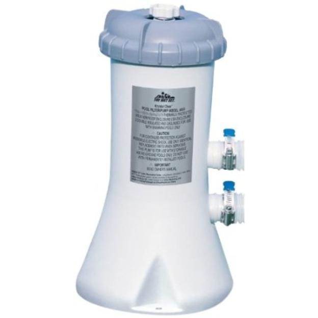 Intex 530 GPH Swimming Pool Filter Pump and 6 Type A Replacement Cartridges - VMInnovations