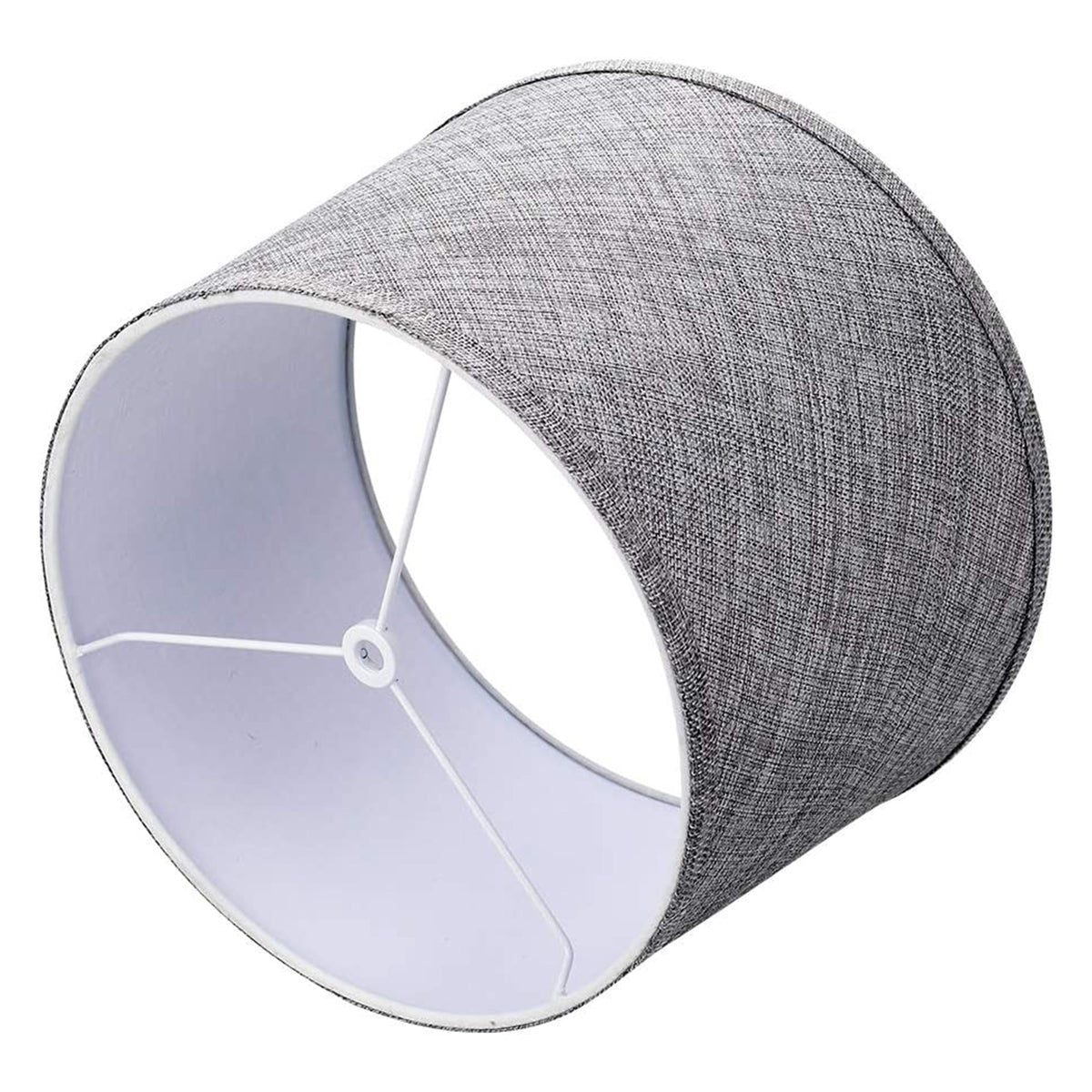 ALUCSET Fabric Drum Lampshades for Table Lamps and Floor Lights (Open Box)