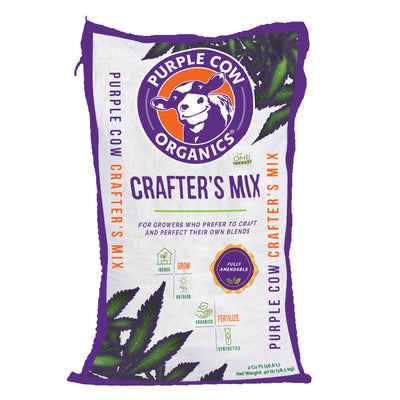 Purple Cow Organics Crafter's Mix Handcraft Indoor Premium Blend Soil, 2 Cu. Ft