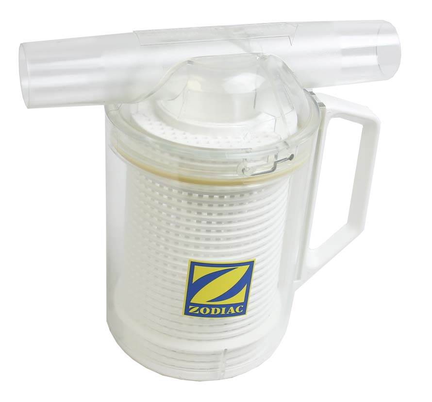 ZODIAC BARACUDAOriginal In Line Leaf/Debris Catcher Canister Trap- Open Box