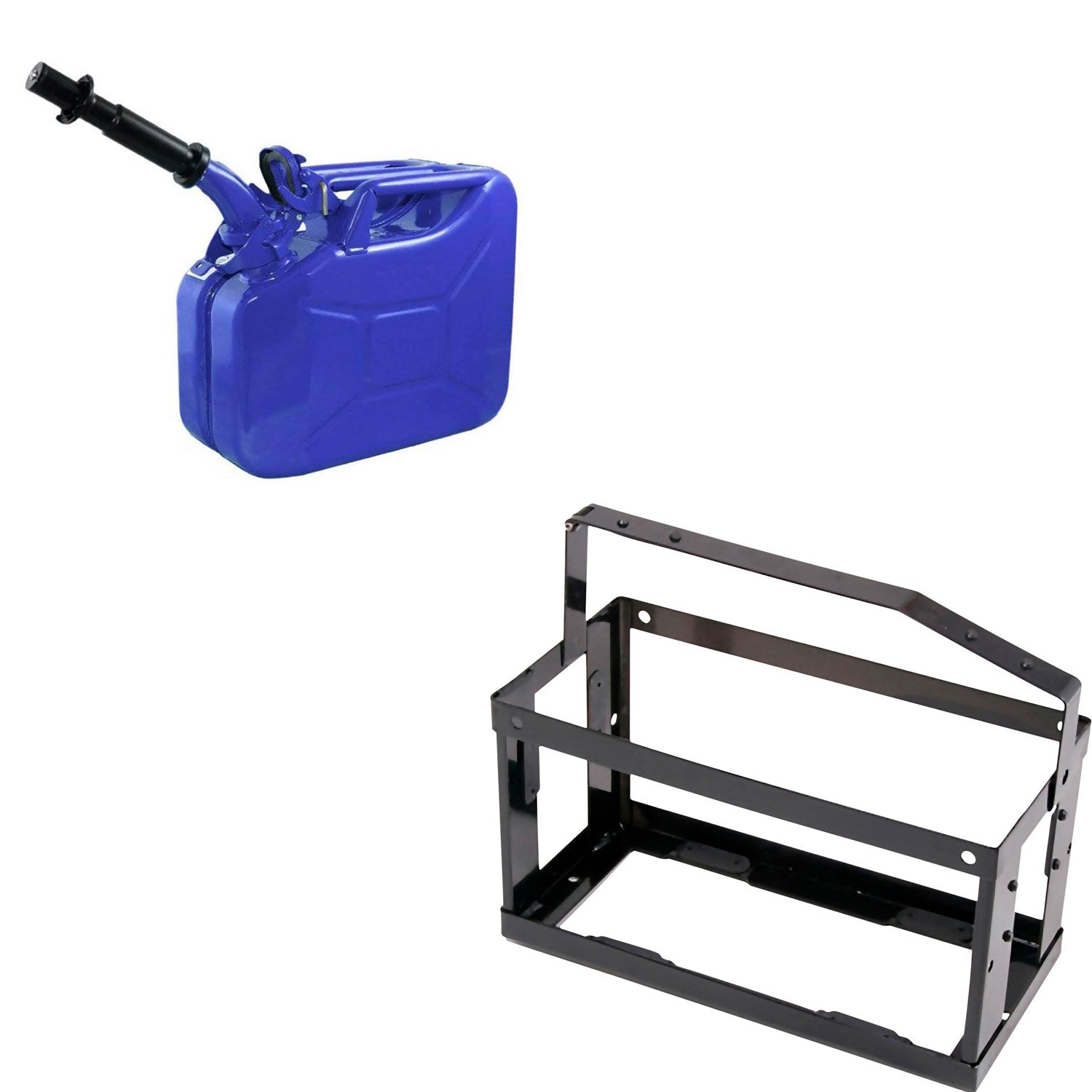 Wavian 2.6 Gallon/10 Liter Steel Jerry Can with Mounting System