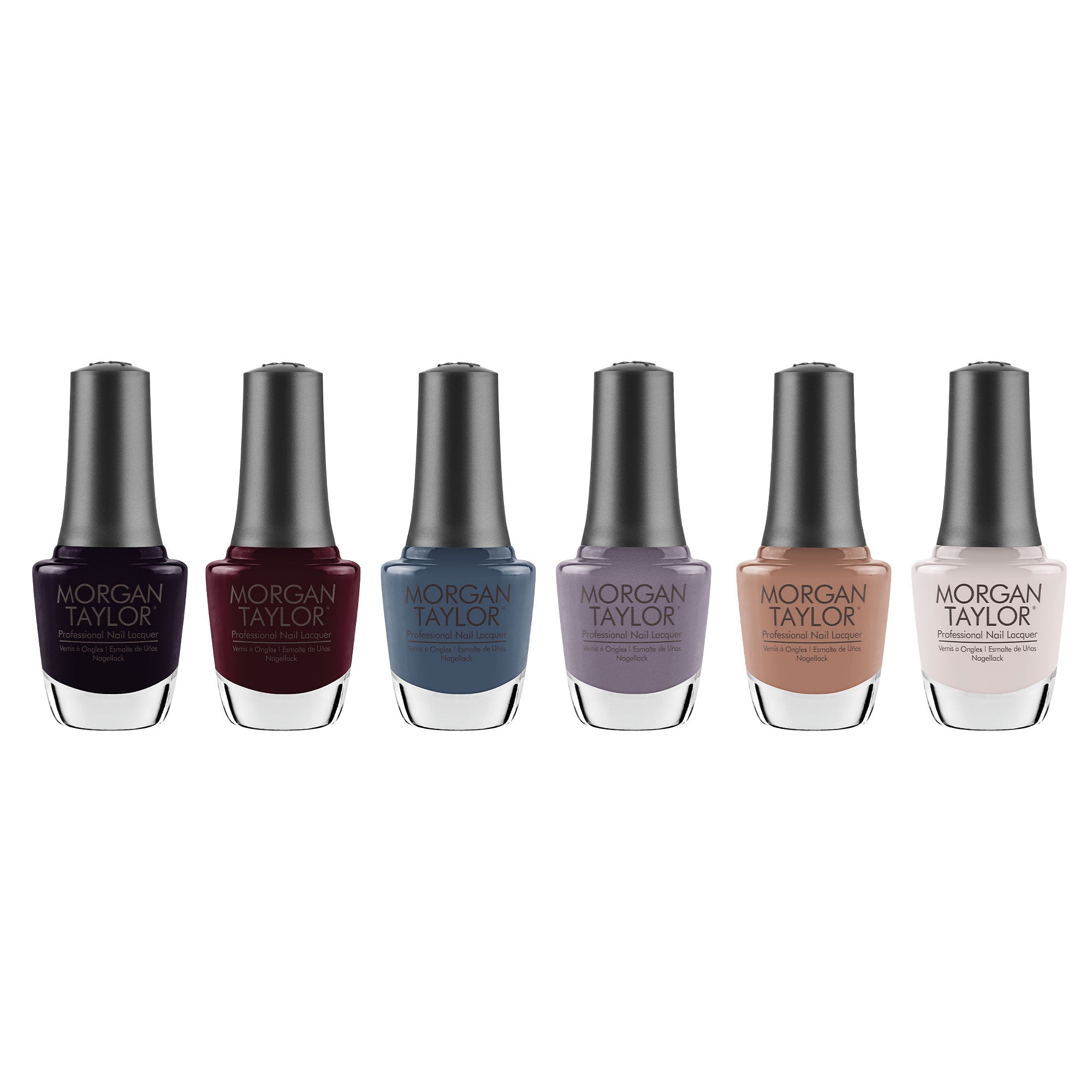 Morgan Taylor Fall Plaid Reputation Nail Lacquer Polish Manicure Set (Open Box) - VMInnovations