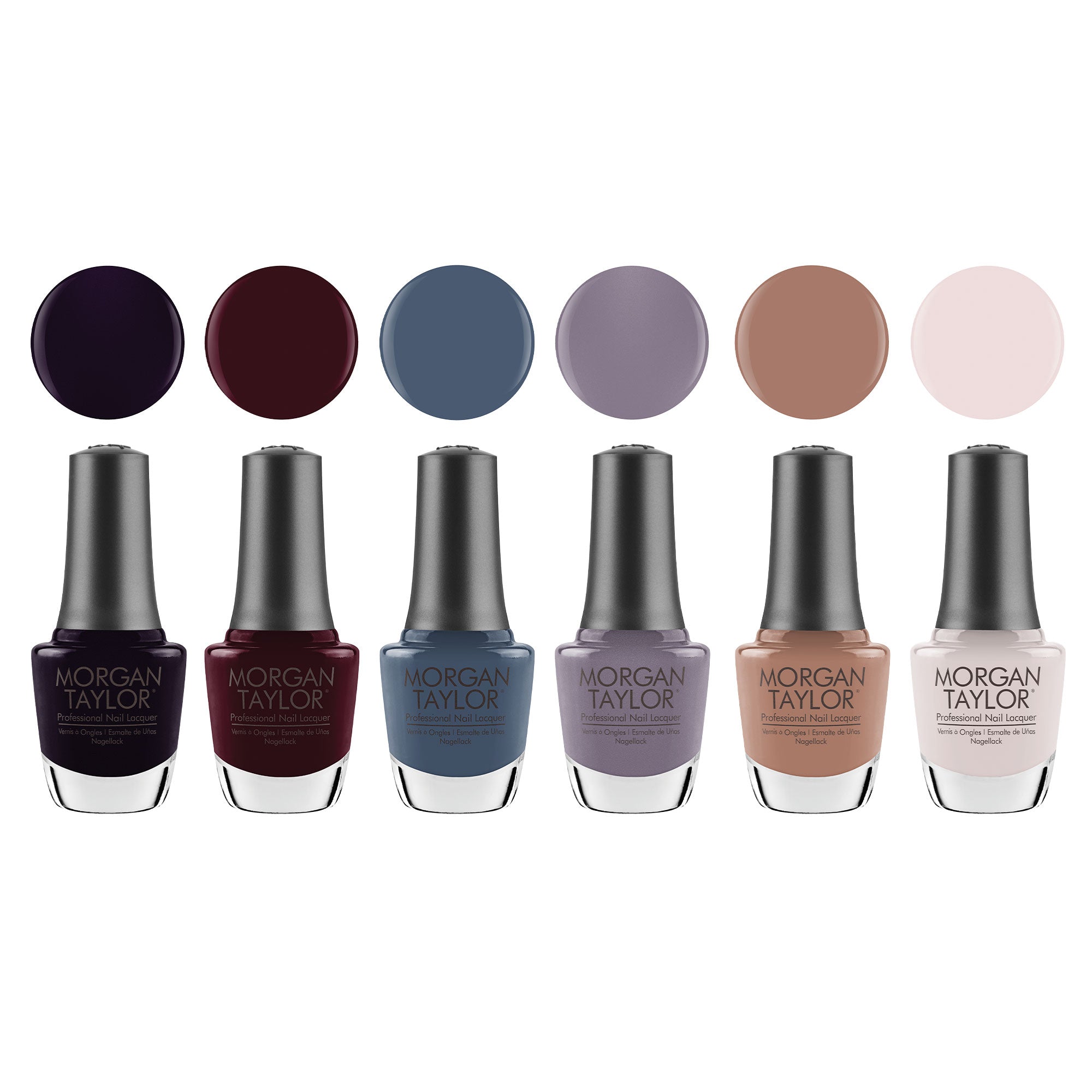 Morgan Taylor Fall Plaid Reputation Nail Lacquer Polish Manicure Set (Open Box) - VMInnovations