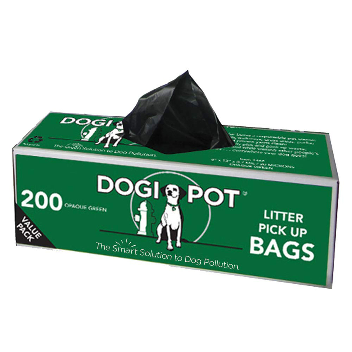 Dogipot 1010 Poly Pet Station with Bag Dispenser and Lidded Waste Bin (Used)