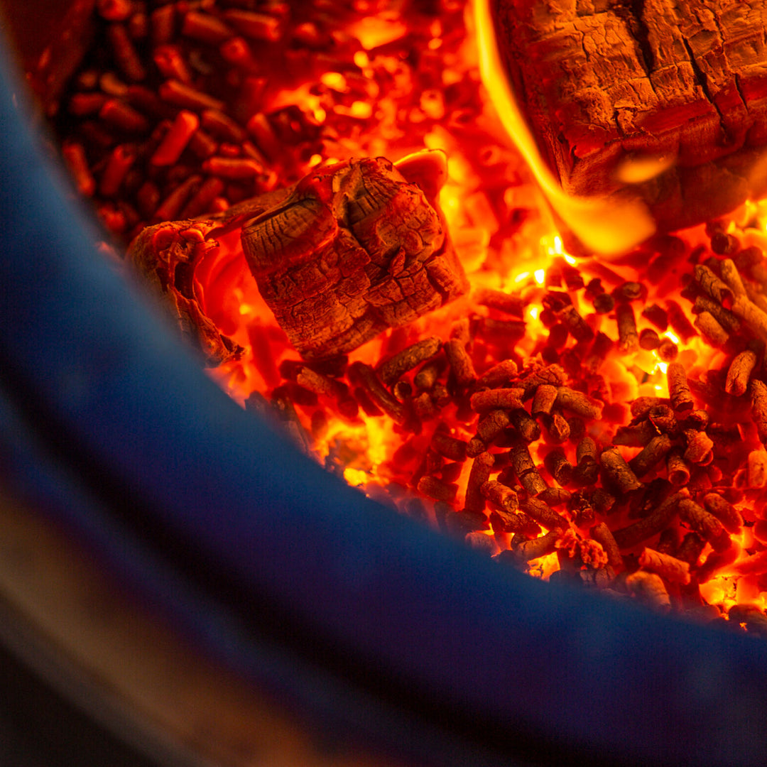 Flame Engine 19 Inch Square Smokeless Fire Pit w/Carry Bag, 304 Stainless Steel - VMInnovations