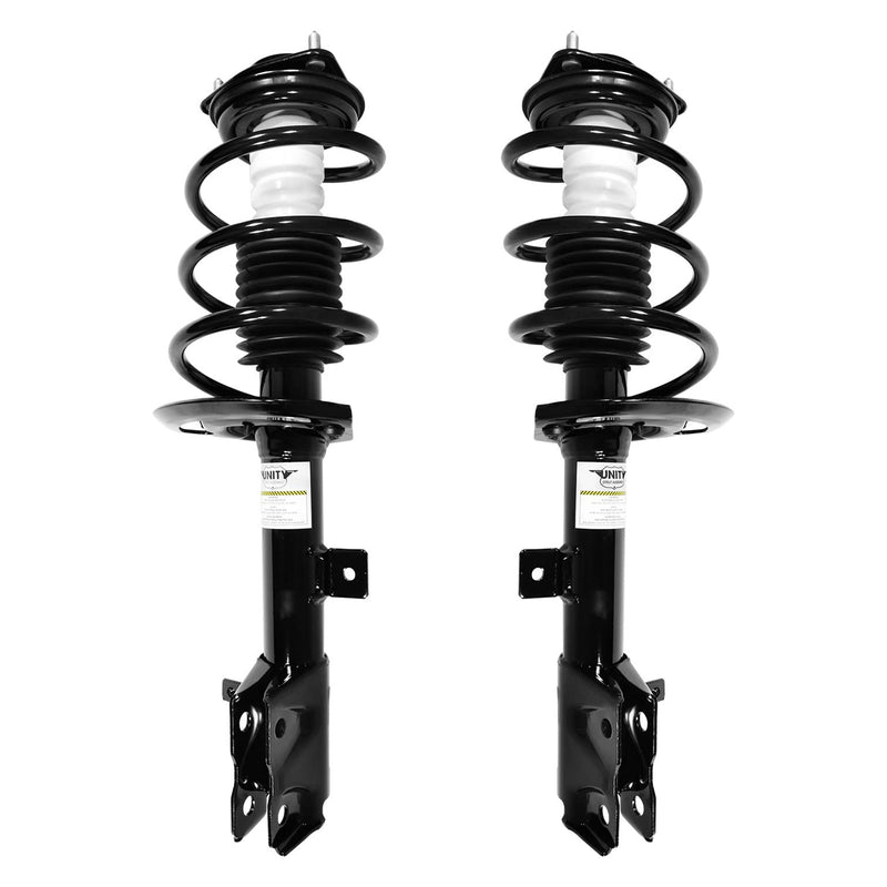 Unity Automotive Complete Front 2 Wheel Strut Assembly for Dodge and Jeep Models