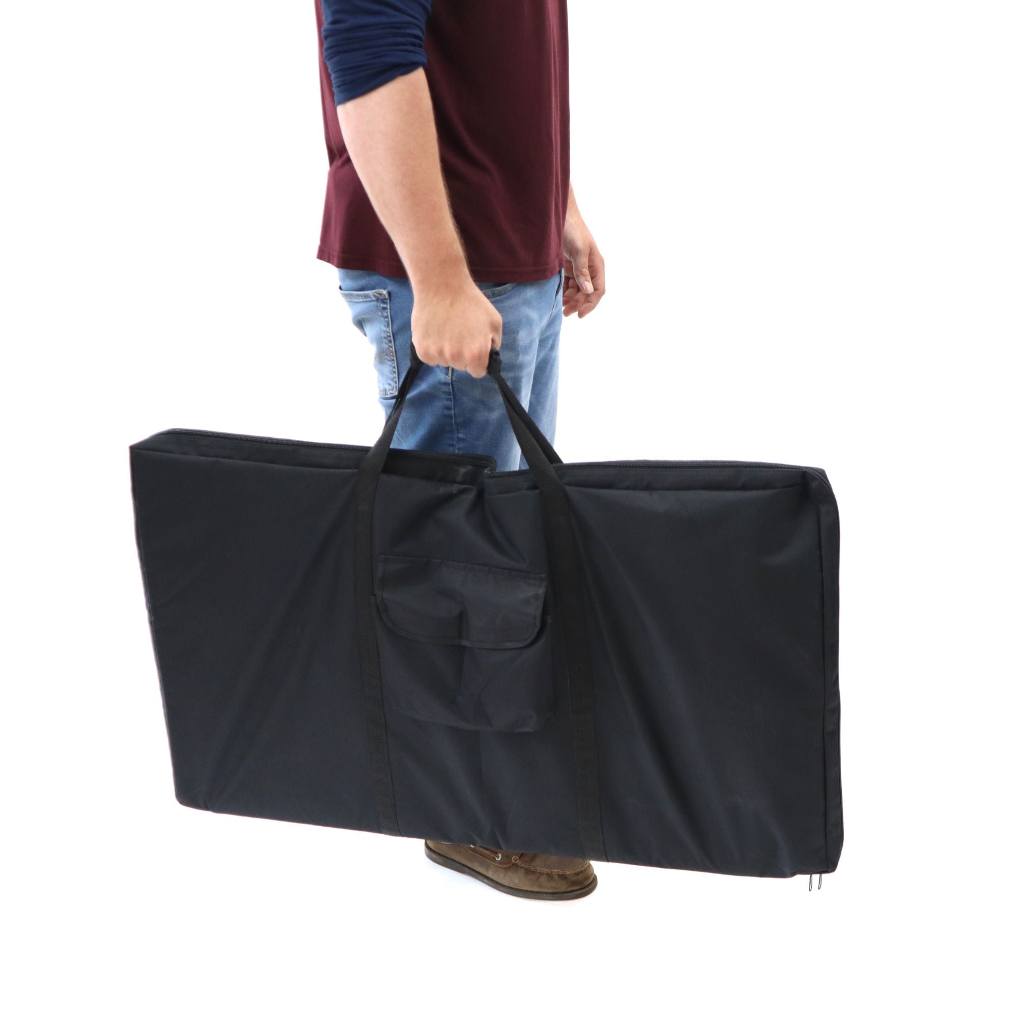 Redmon Polyester Pet Scale Carrier Tote Bag for Extra Large Scales, Light Gray - VMInnovations