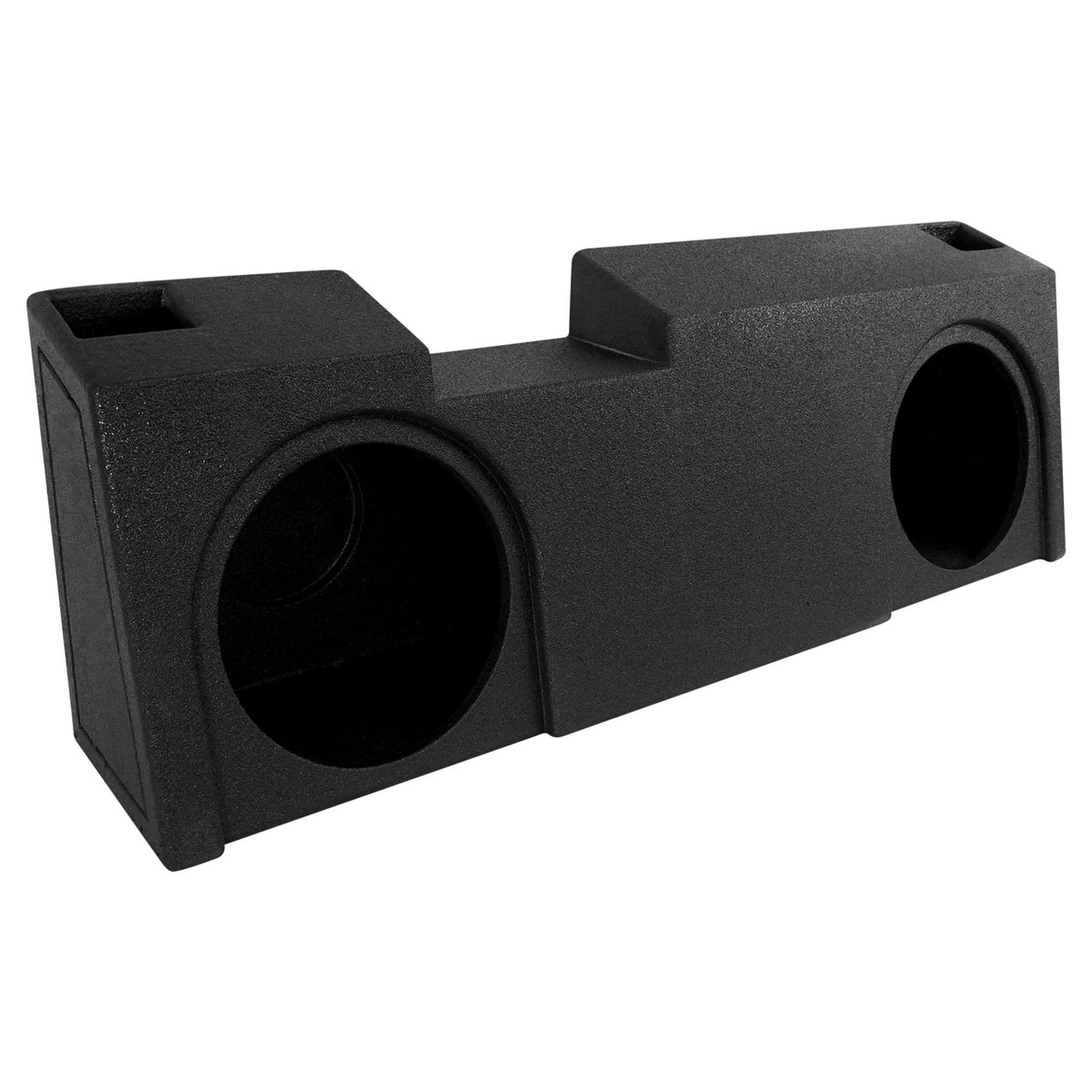 QPower Dual 10" Sub Box - Chevy Silverado & GMC Sierra Crew & Double Cab 19-26