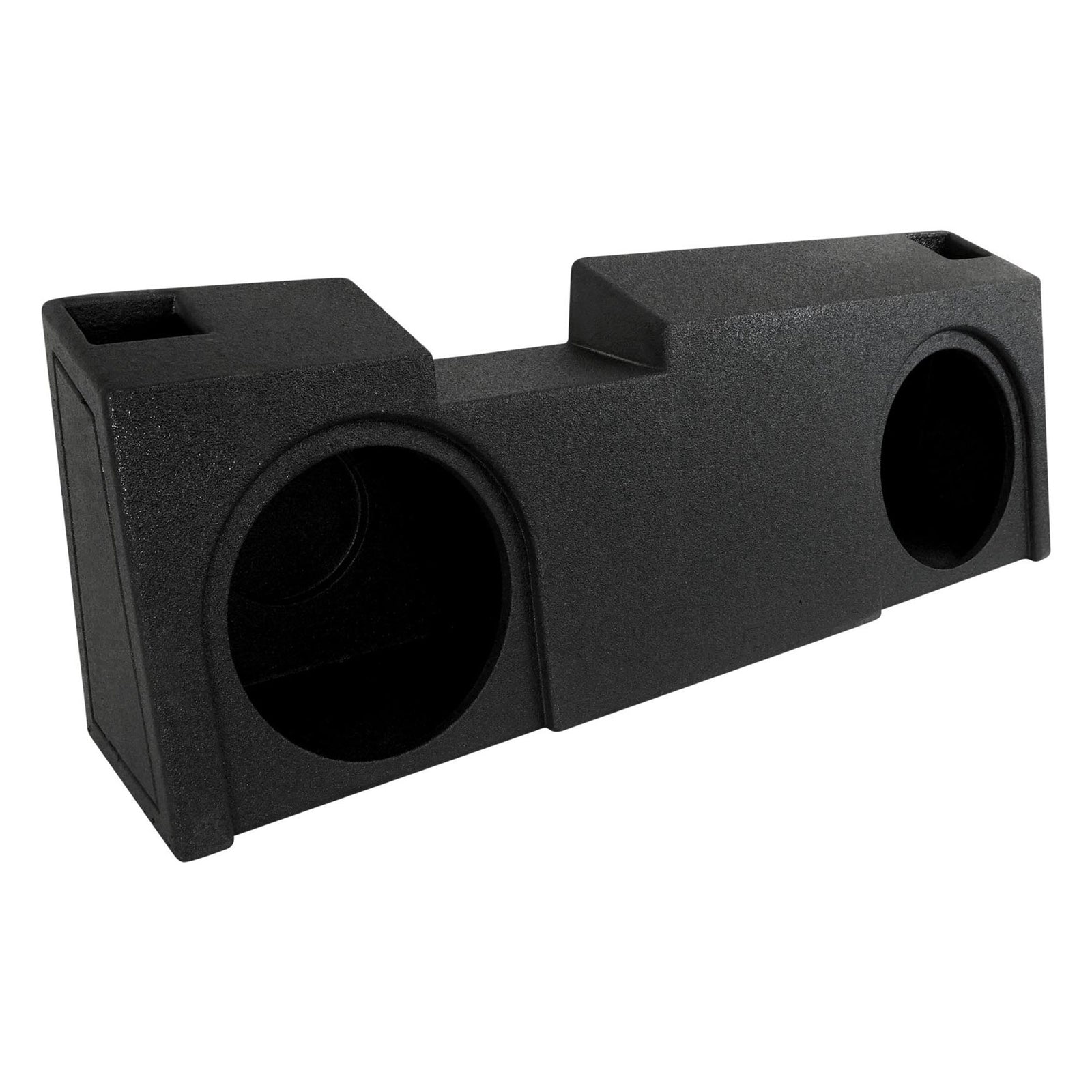 QPower QBGMC19212 Underseat Upfire 2 Hole 12" Port Subwoofer for GMC/Chevy 2019 - VMInnovations