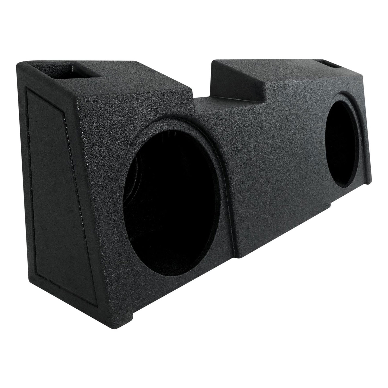 QPower QBGMC19212 Underseat Upfire 2 Hole 12" Port Subwoofer for GMC/Chevy 2019 - VMInnovations