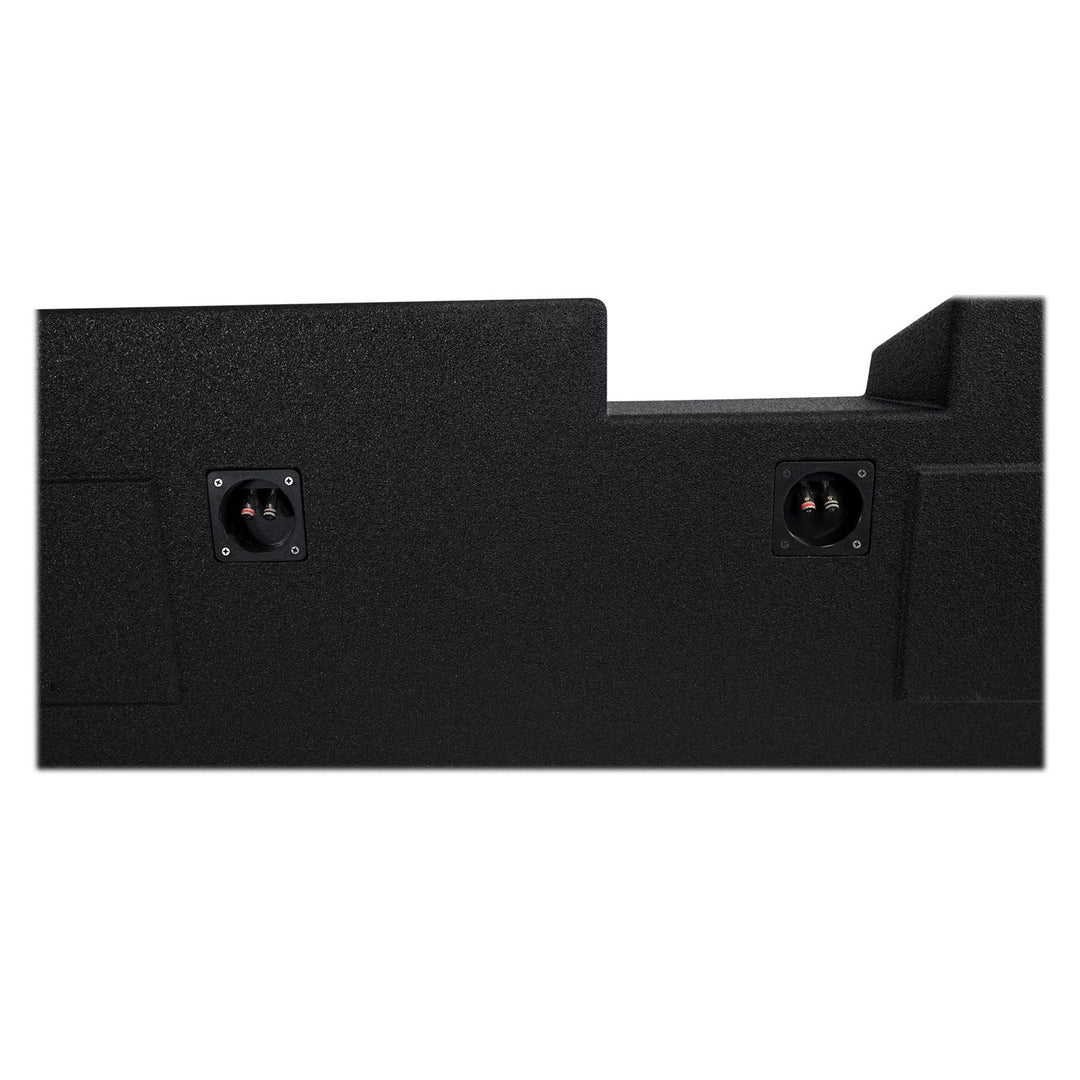 QPower QBGMC19212 Underseat Upfire 2 Hole 12" Port Subwoofer for GMC/Chevy 2019 - VMInnovations