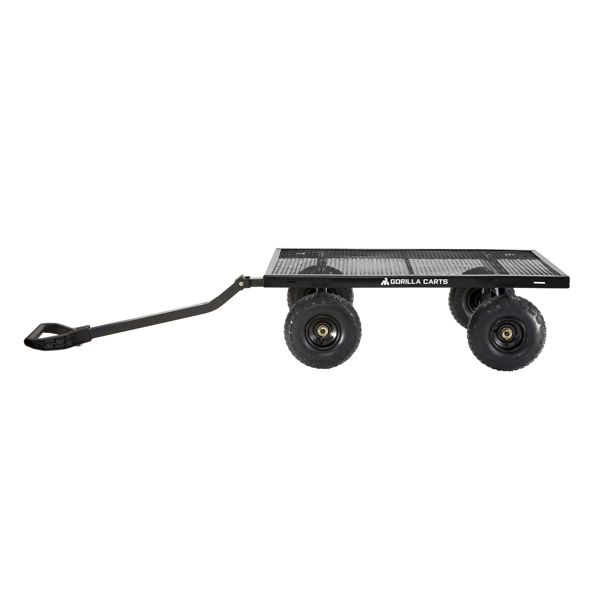 Gorilla Cart Heavy Duty Steel Utility Wagon Cart, Gray, 900 lb. Capacity (Used) - VMInnovations