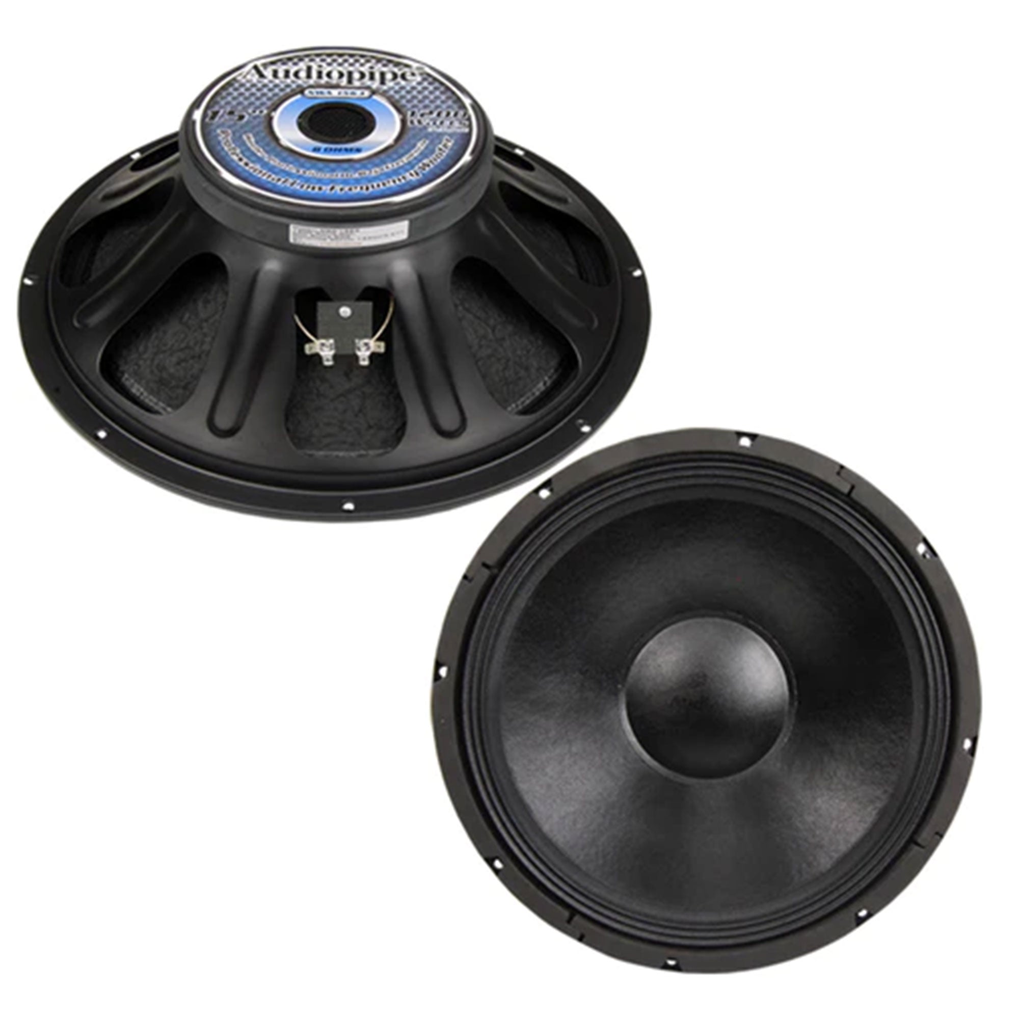 AudioPipe NWA-1563 15 Inch 1200 Watt 8 Ohm Pro Car Audio Subwoofer Loudspeaker