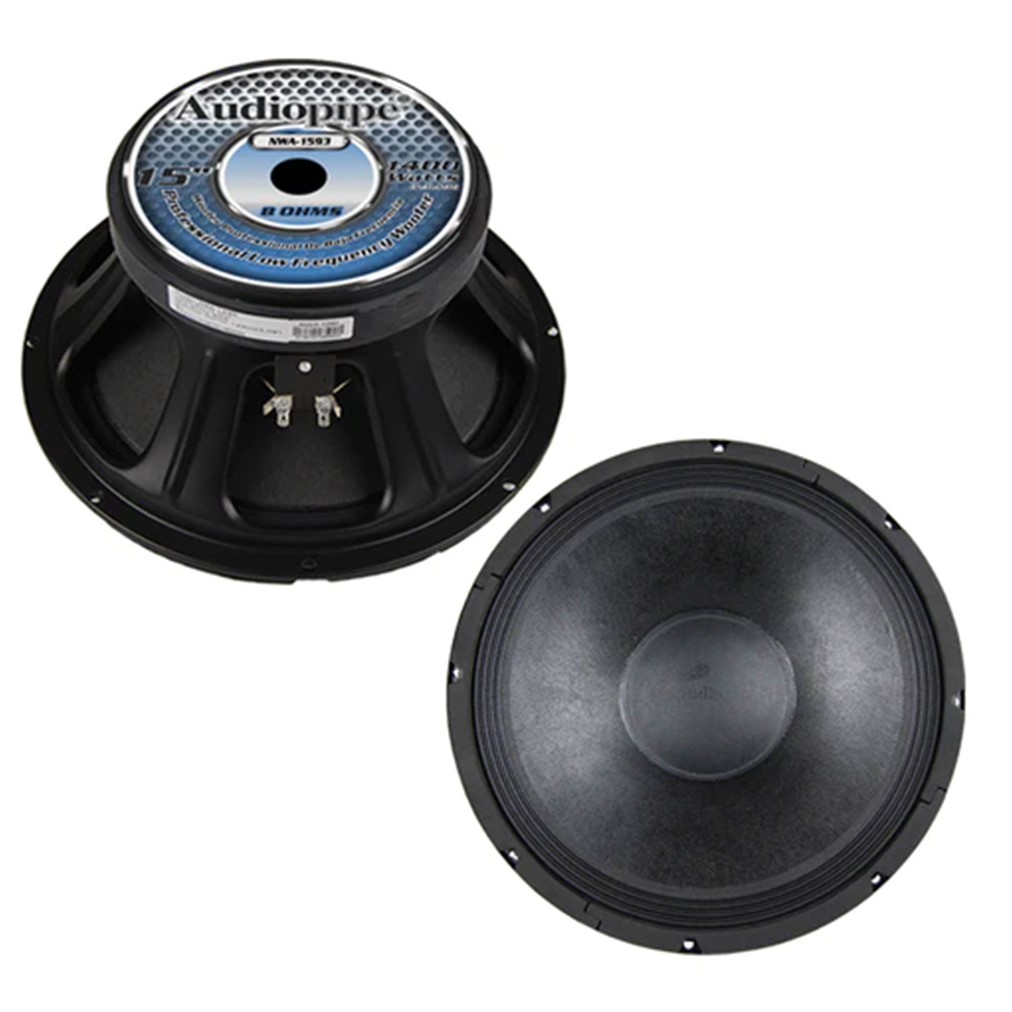 AudioPipe NWA-1593 15 Inch 1400 Watt 8 Ohm Pro Car Audio Subwoofer Loudspeaker