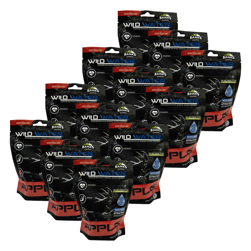 Banks Outdoors Wild Water Mineral Supplement and Attractant, Apple (12 Pack)