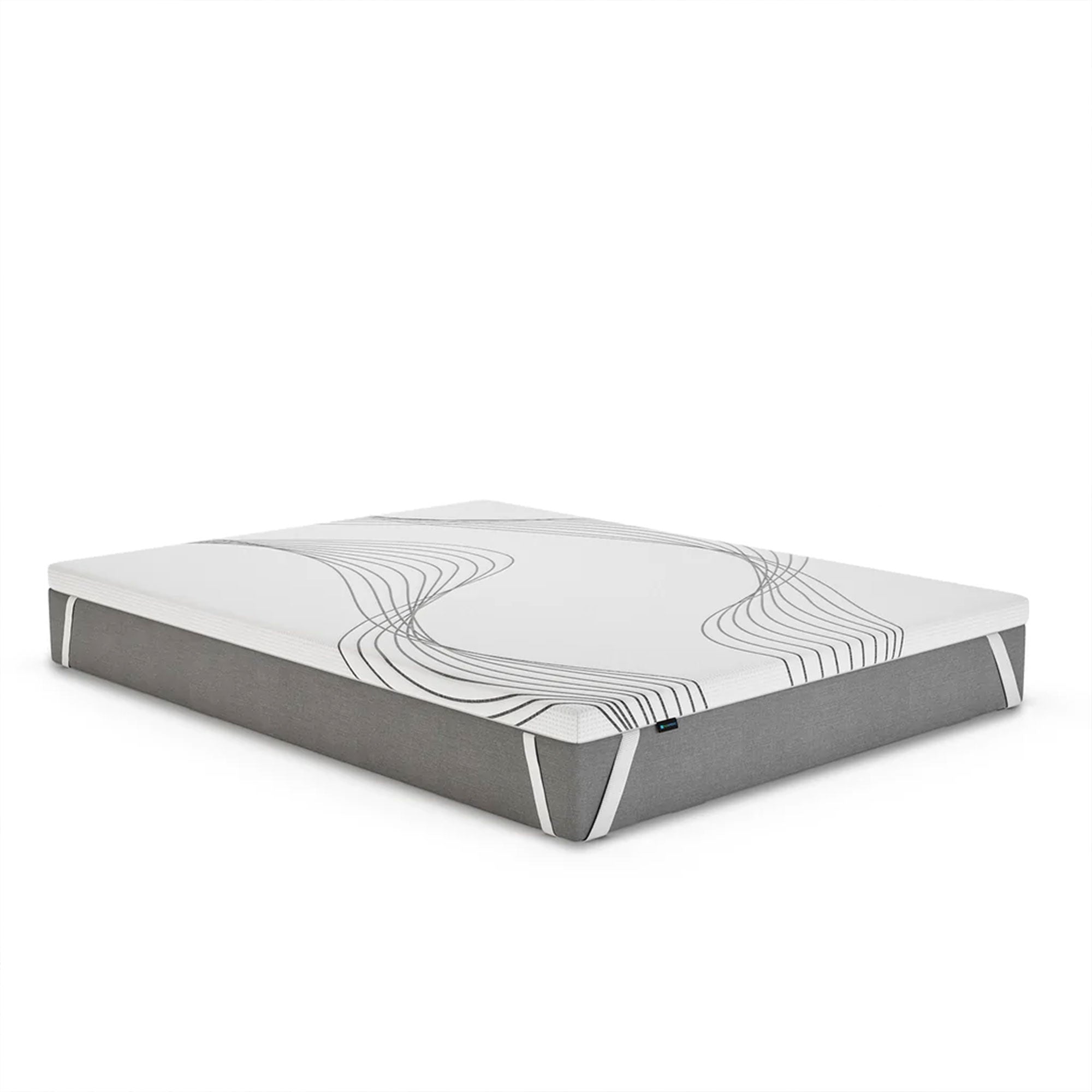 FlexPedic 2In Coconut Shell Memory Foam Mattress Topper, Full Size(Open Box) - VMInnovations
