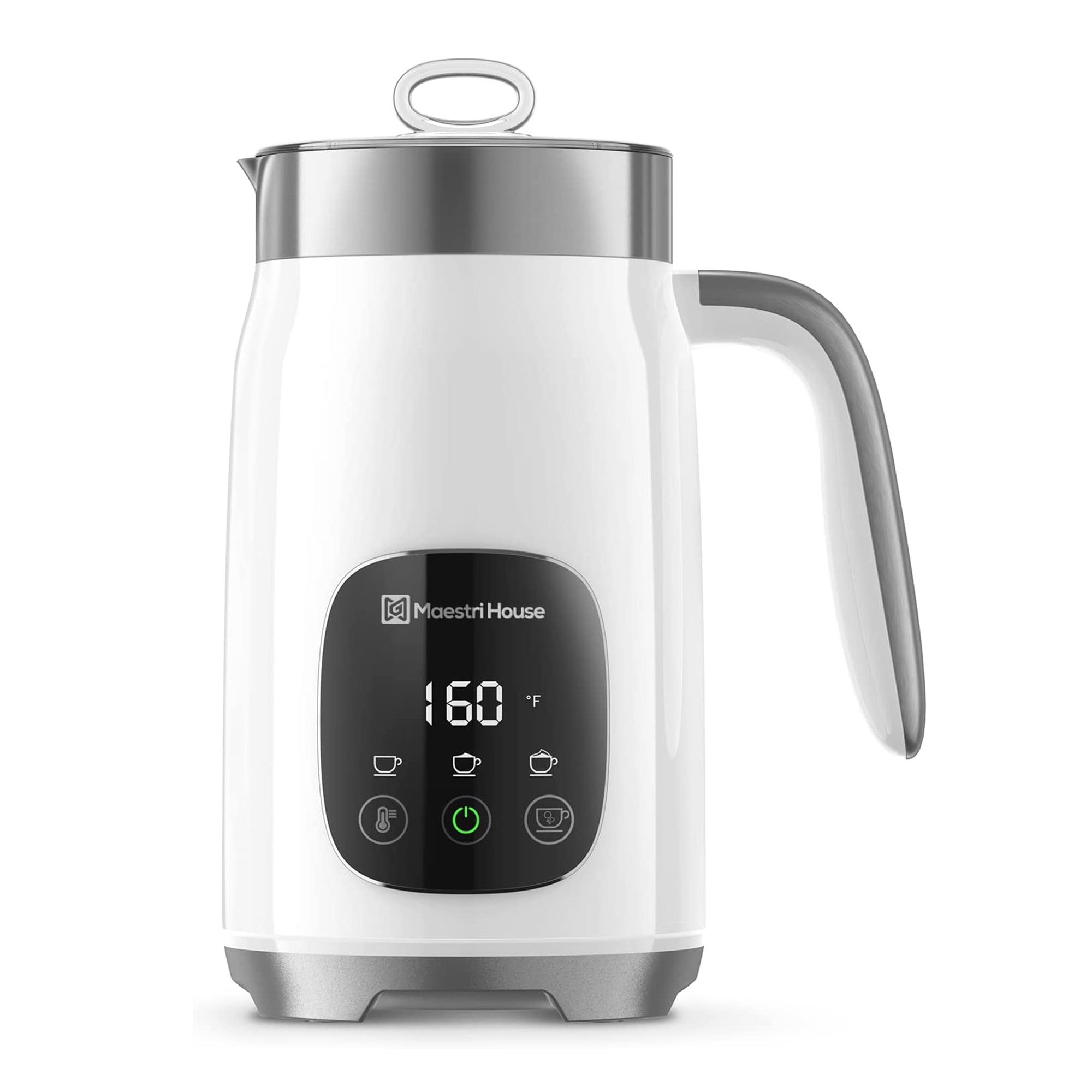 Maestri House Large Capacity Smart Adjustable Integrated Milk Frother Pot (Used) - VMInnovations