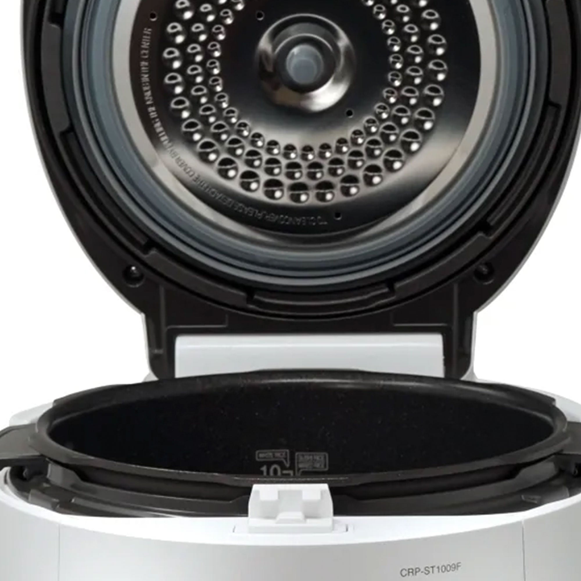 CUCKOO 10 Cup Twin Pressure Cooker/Warmer w/Nonstick Inner Pot,White(Open Box) - VMInnovations