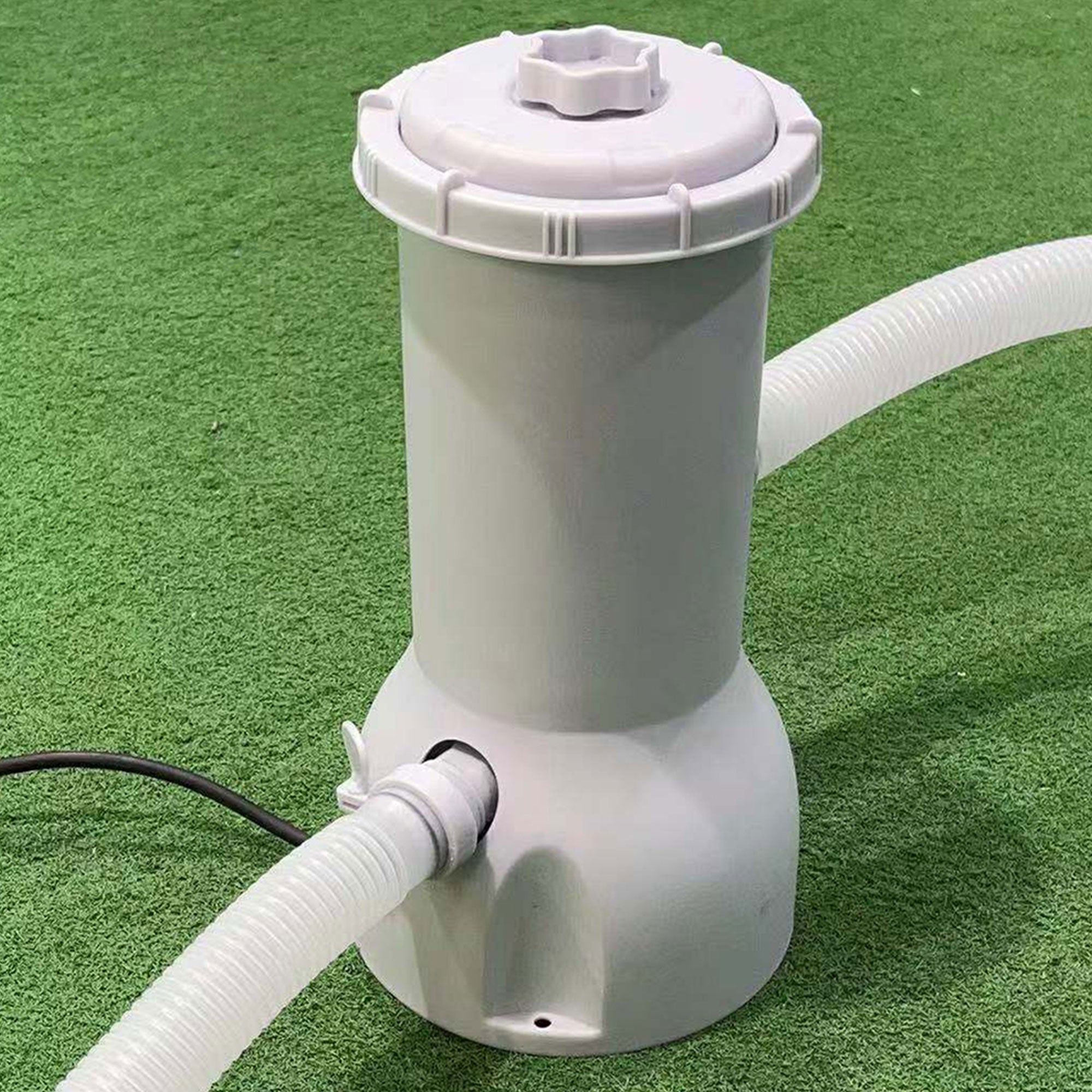 JLeisure 10 x 6.5' Above Ground Frame Pool & Clean Plus Filter Cartridge Pump