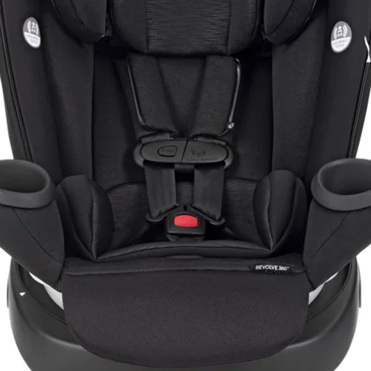 Evenflo Gold Revolve360 All in 1 Rotating Convertible Baby Car Seat, Onyx Black - VMInnovations