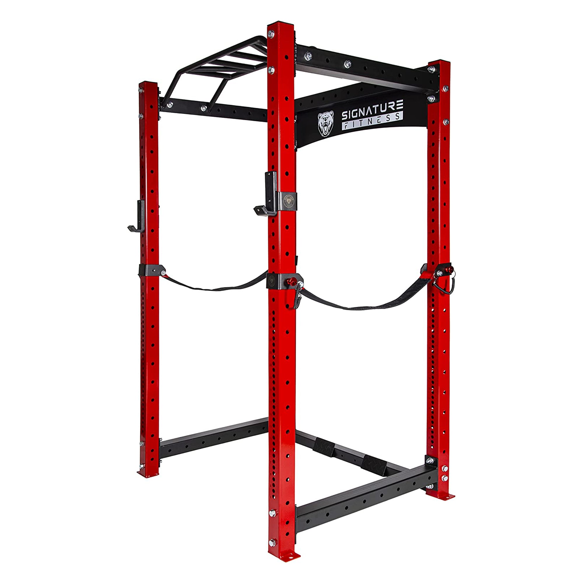 Signature Fitness 1,500Lb Capacity 3 x 3 Ft Power Cage Squat Rack (For Parts) - VMInnovations