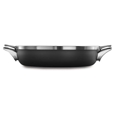 Calphalon Premier Space Saving Hard Anodized Nonstick 12 In Everyday Pan w/ Lid