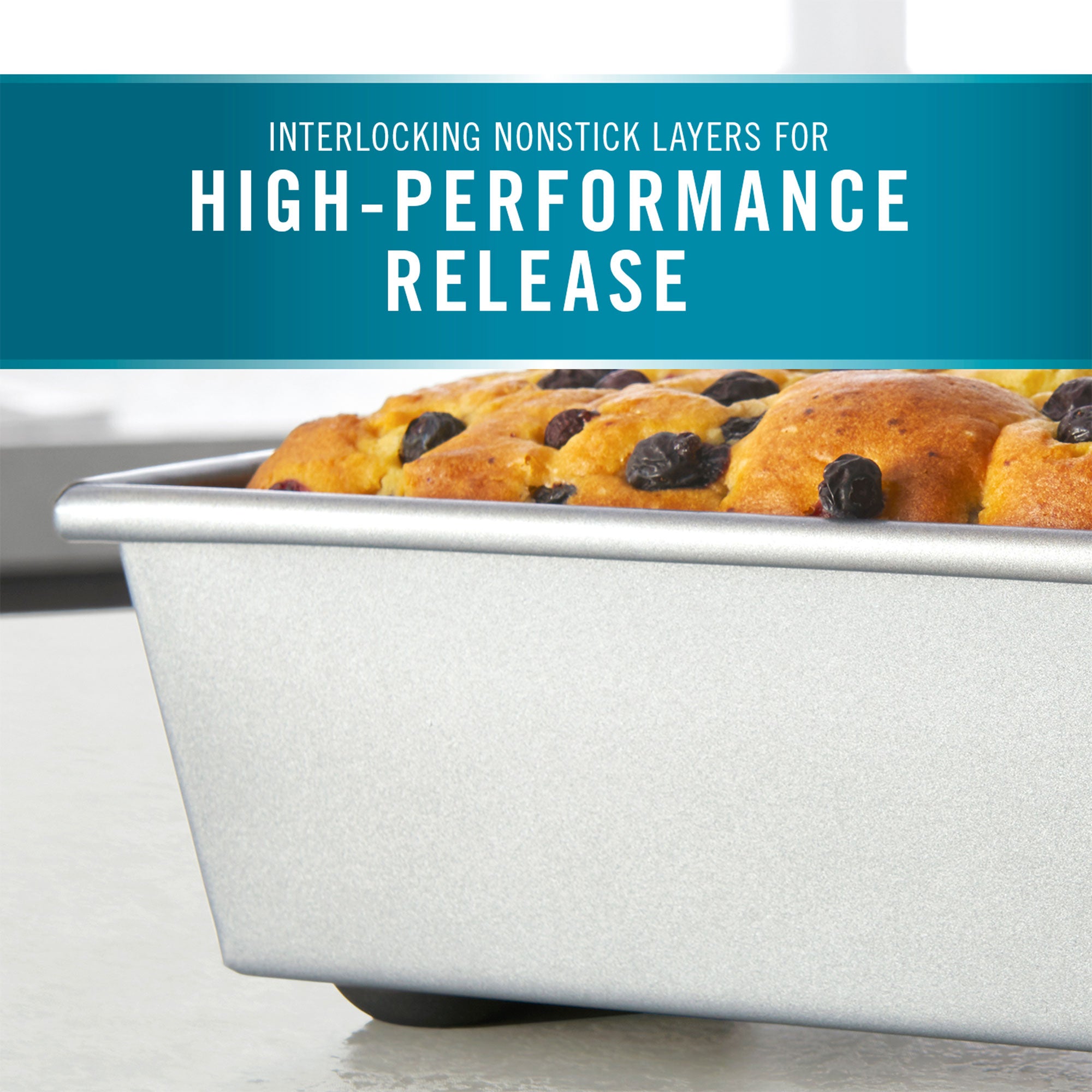 Calphalon 6 Piece Nonstick All Purpose Bakeware Set with Cookie Sheets, Silver - VMInnovations