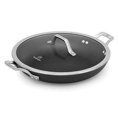 Calphalon Signature Hard Anodized Nonstick 12 In Everyday Pan w/Cover (Open Box)