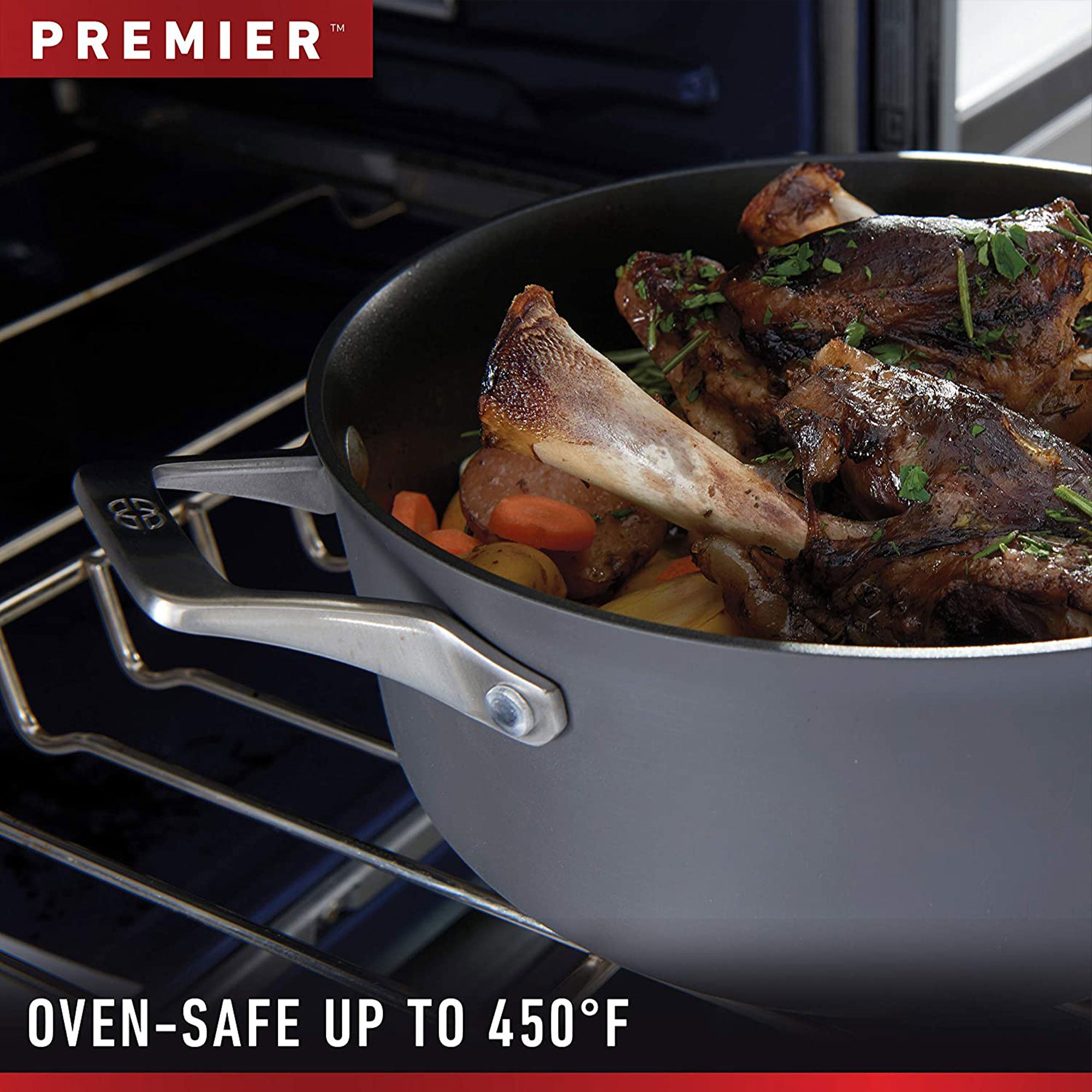 Calphalon 8 Pc Cookware Set w/ 2 Fry Pans, Saucepan, Stockpot, Skillet, and Lids - VMInnovations