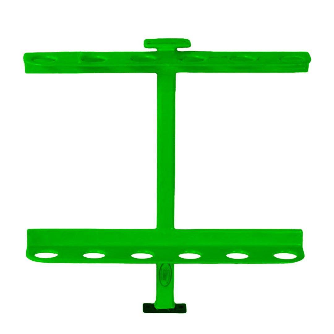 Green Touch Industries Inc Large Steel Hand Tool Rack for Open Trailers, Green - VMInnovations