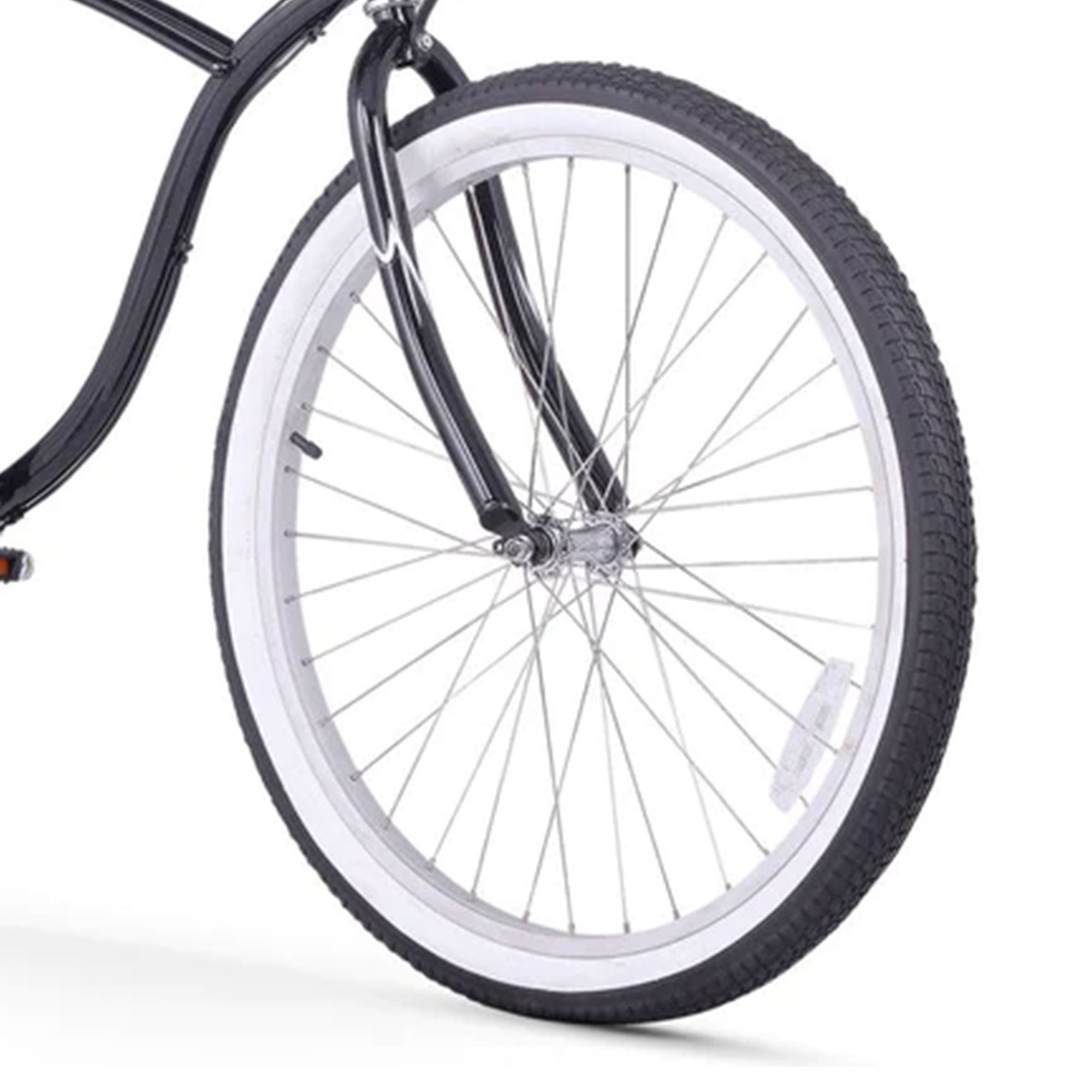 Firmstrong Urban Man 3-Speed Men's 26 Inch Beach Cruiser Riding Bike, Black